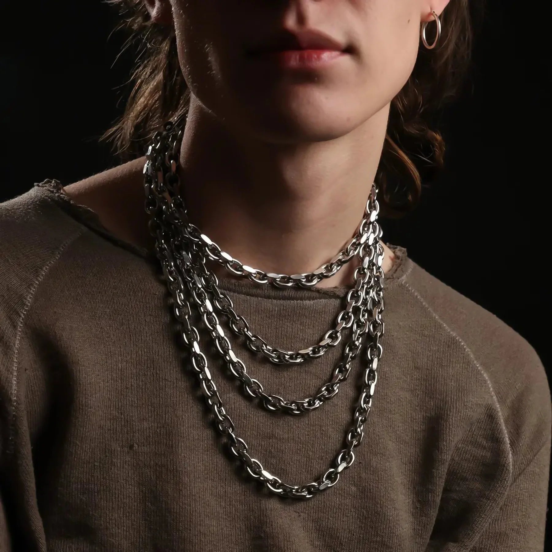 10MM HEAVY HERMÈS CHAIN - Hard Jewelry™