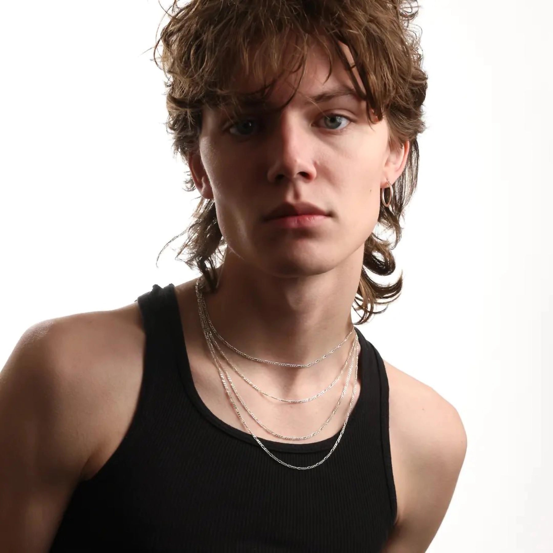 2.3MM STERLING SILVER FIGARO CHAIN - Hard Jewelry™