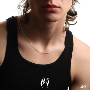 2MM STERLING SILVER CURB CHAIN - Hard Jewelry™