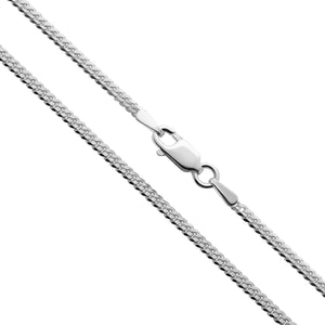 2MM STERLING SILVER CURB CHAIN - Hard Jewelry™
