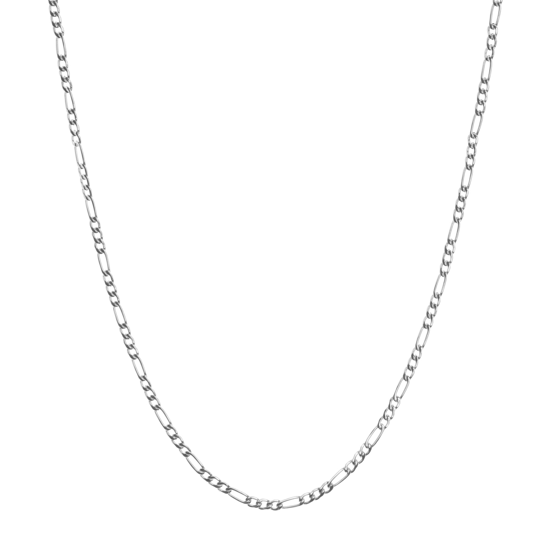 STAINLESS STEEL FIGARO CHAIN