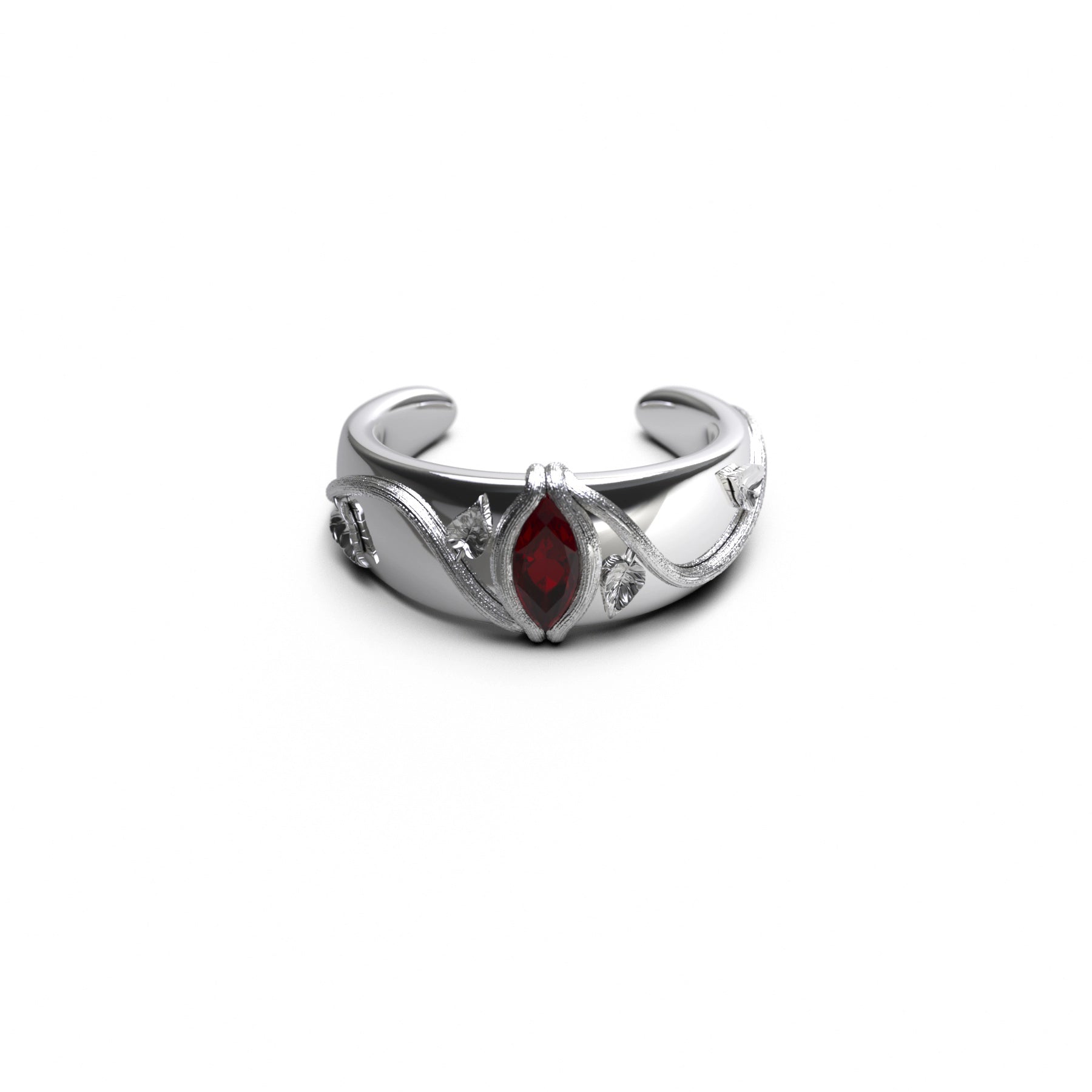 BIRTHSTONE EAR CUFF