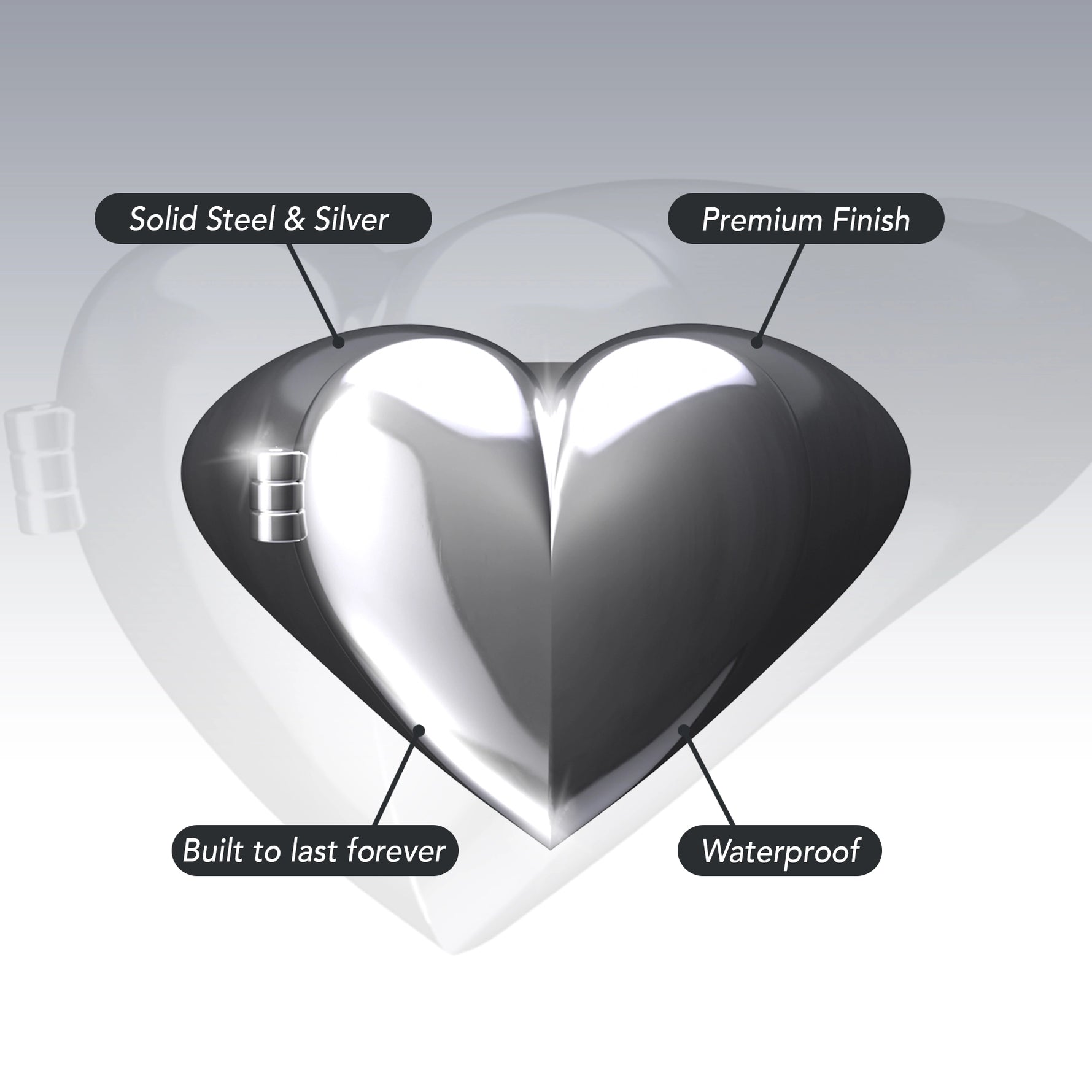 LOCKET HEART RING