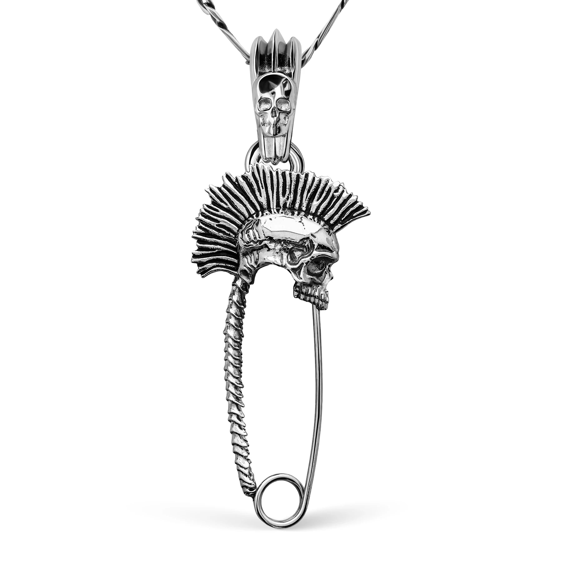 PUNK SAFETY PIN PENDANT - Hard Jewelry™