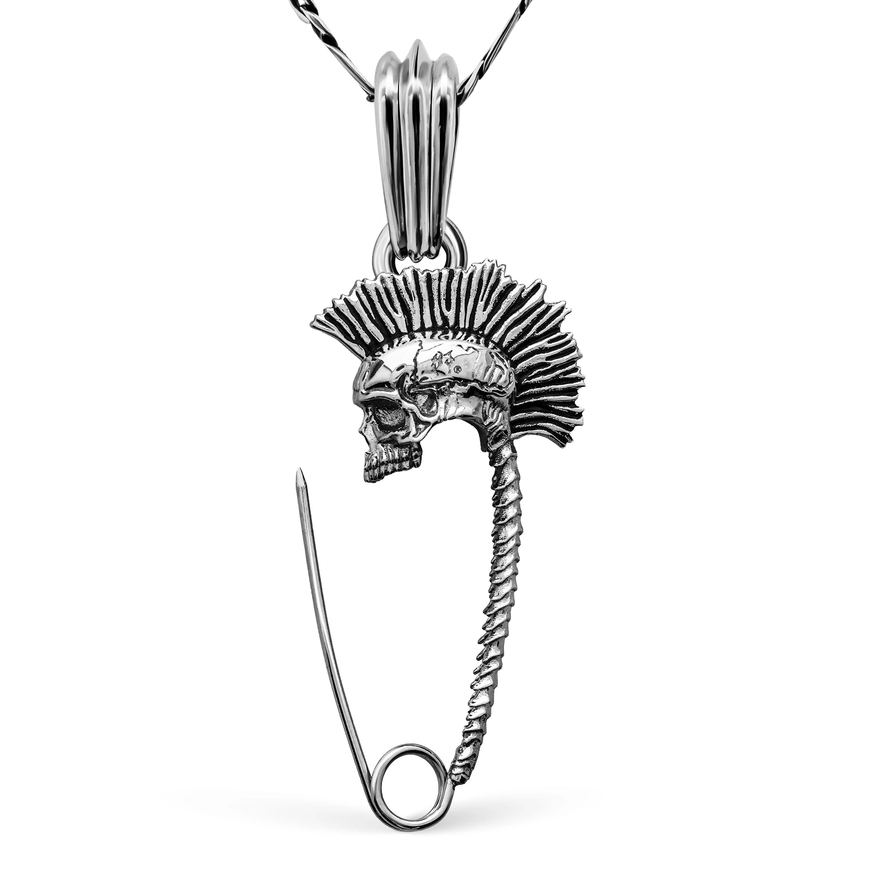 PUNK SAFETY PIN PENDANT - Hard Jewelry™