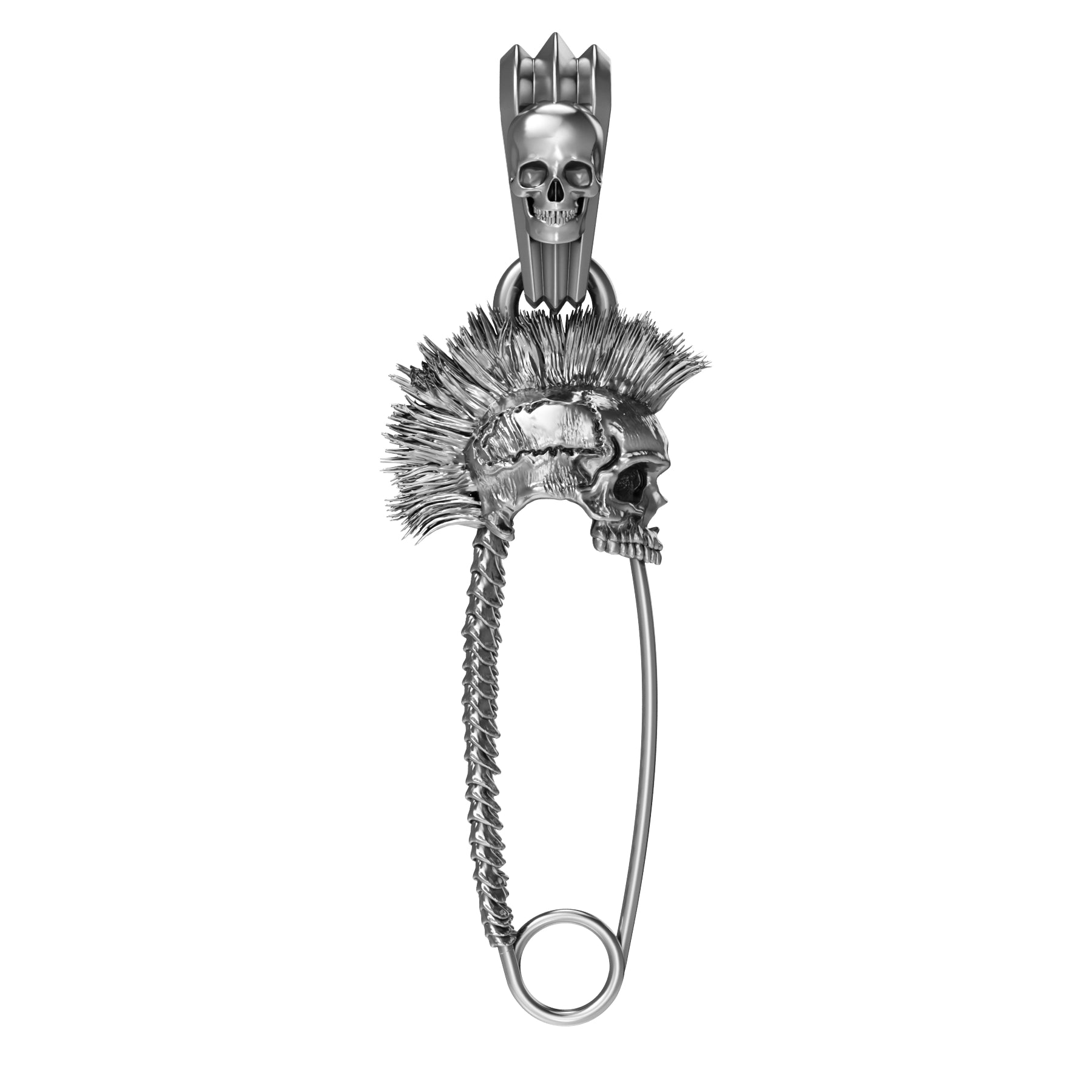 PUNK SAFETY PIN PENDANT - Hard Jewelry™