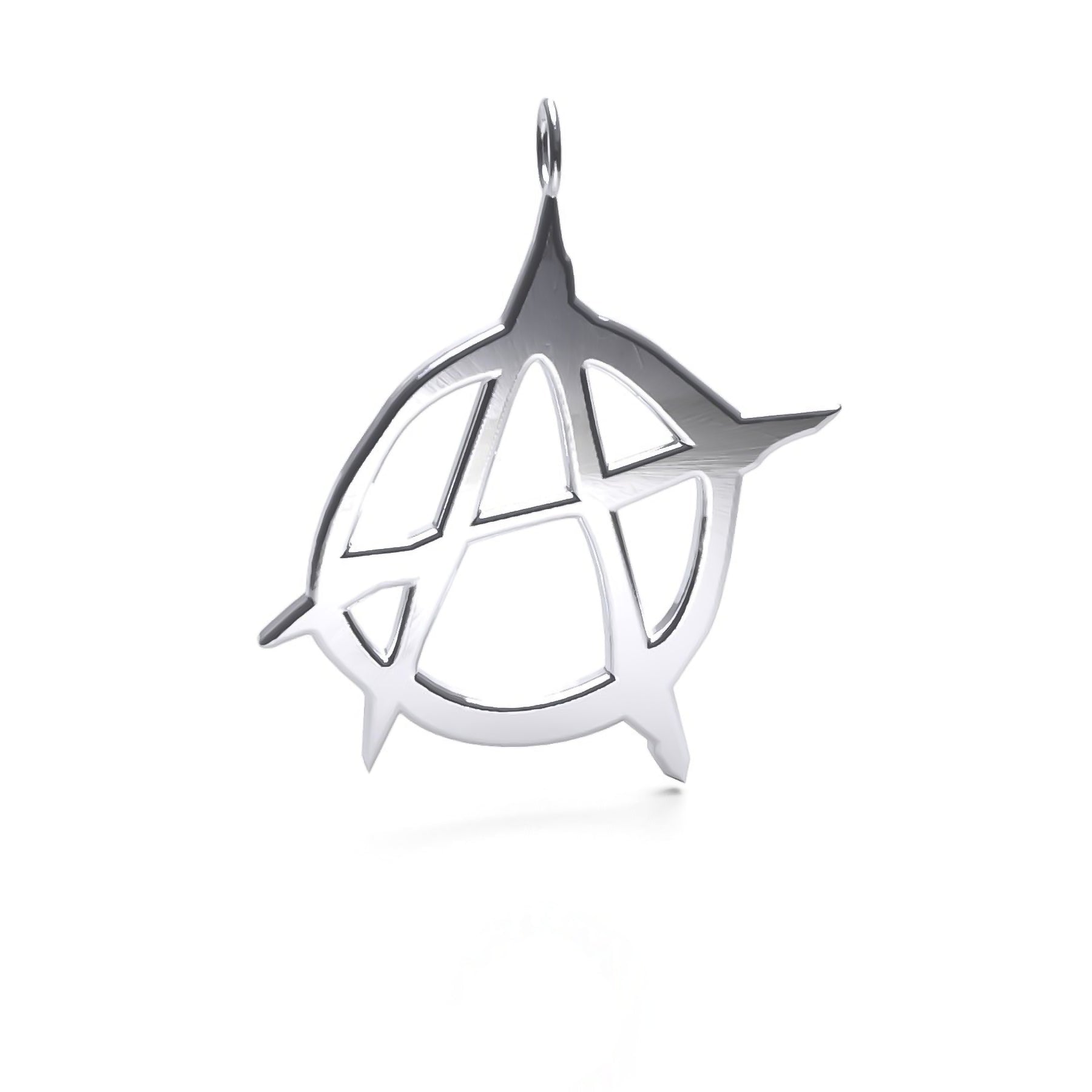 希少 undercover silver925 anarchy necklace Anarchy Symbol Necklace | 925 Sterling Silver | Punk Rock