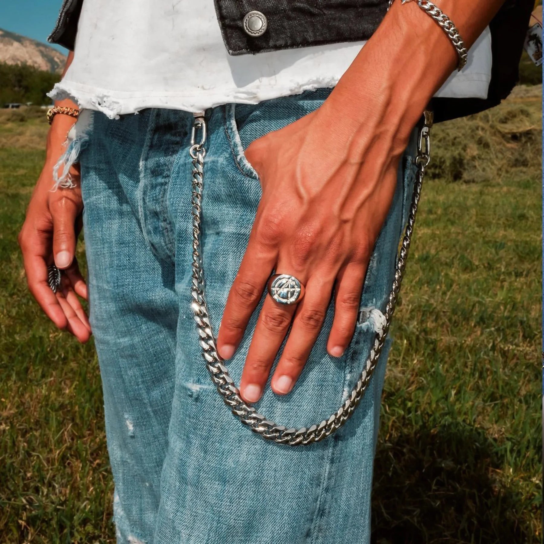 ANARCHY SIGNET RING - Hard Jewelry™