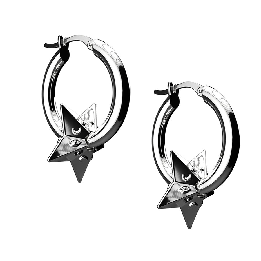 16G Twelve Constellation Cartilage Stud Earrings – OUFER