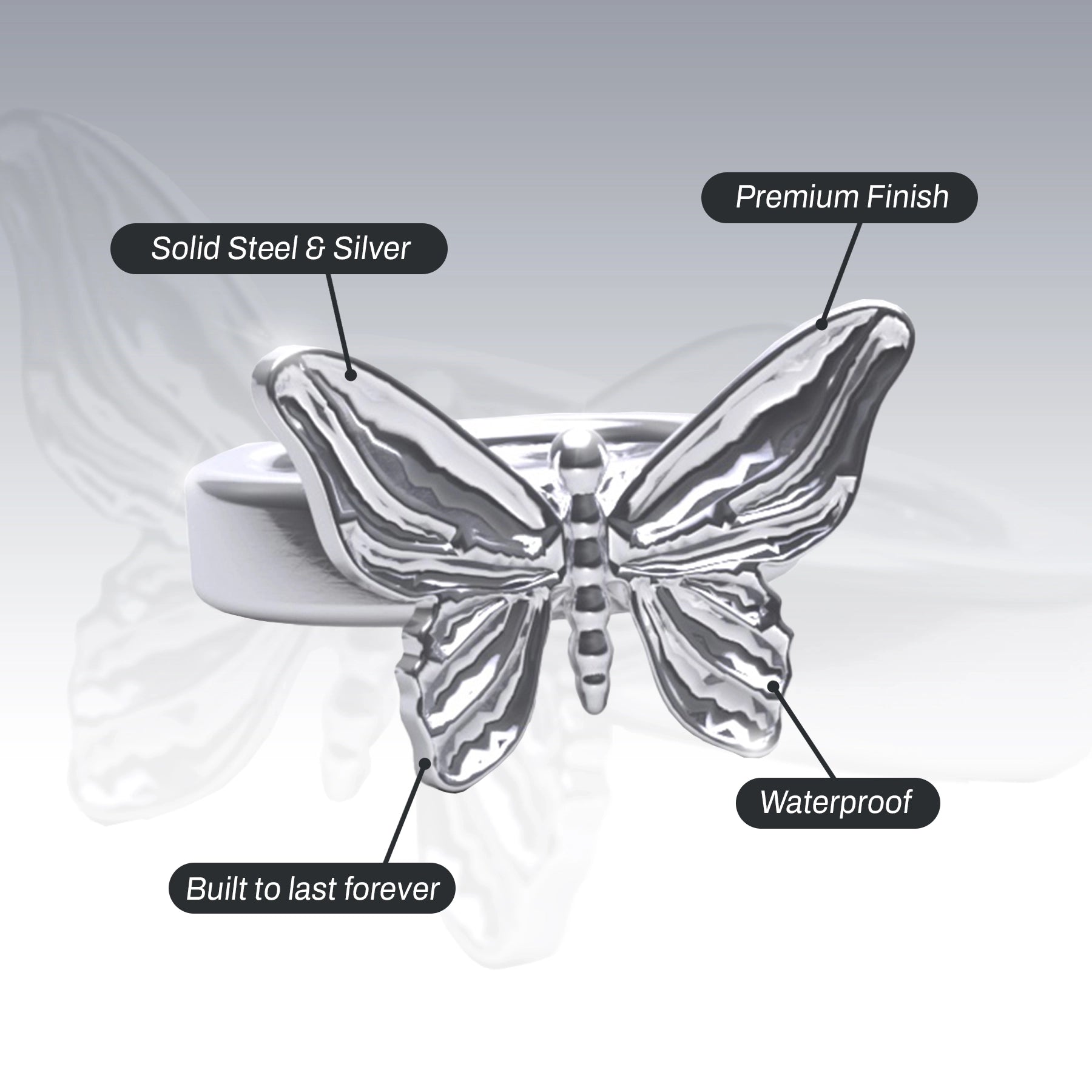 BUTTERFLY RING