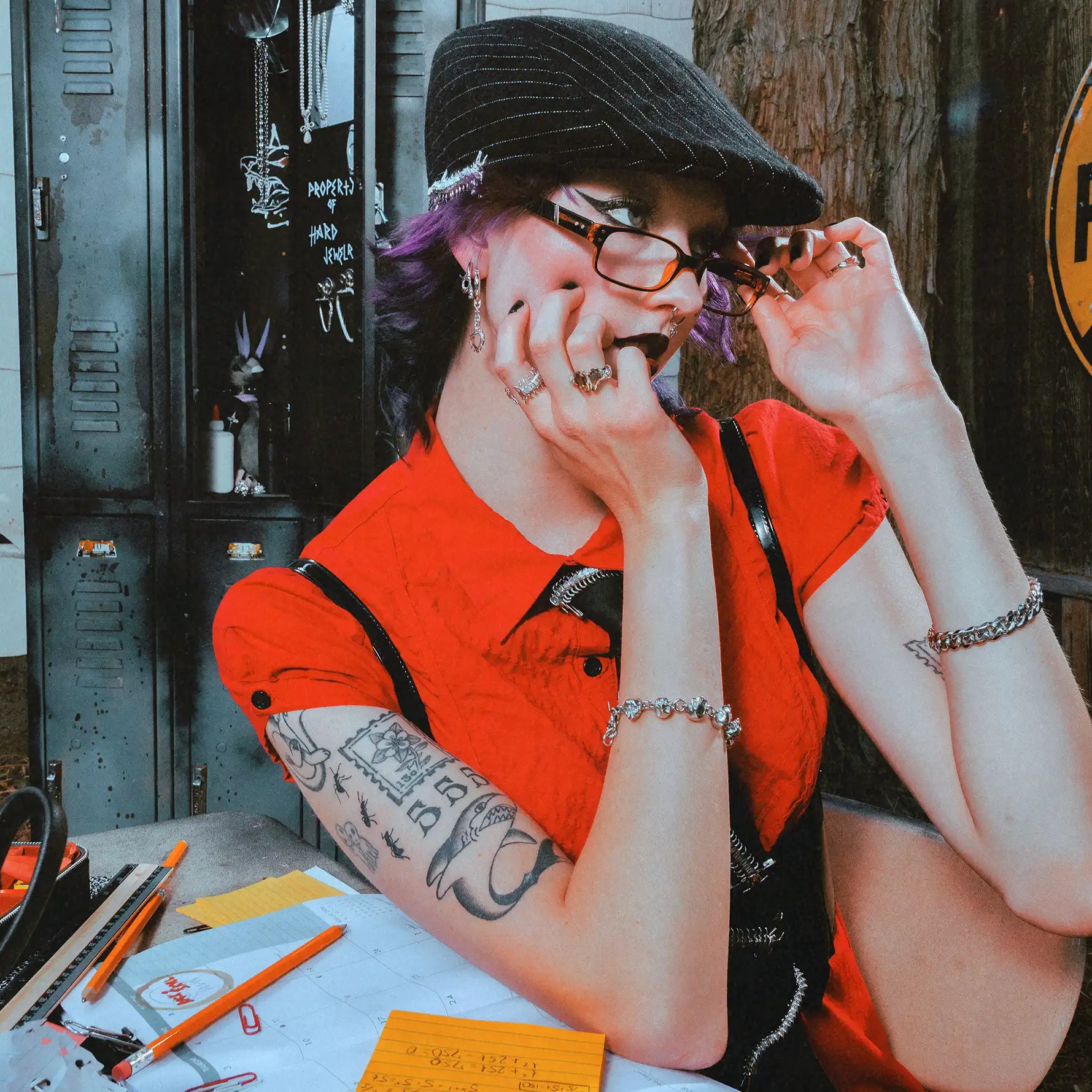 10 STAGES OF ADDICTION BRACELET - Hard Jewelry™