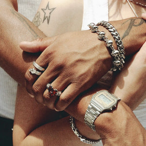 10 STAGES OF ADDICTION BRACELET - Hard Jewelry™
