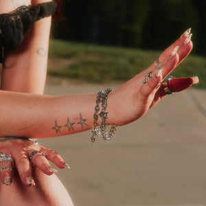 ANARCHY CUBAN BRACELET - Hard Jewelry™
