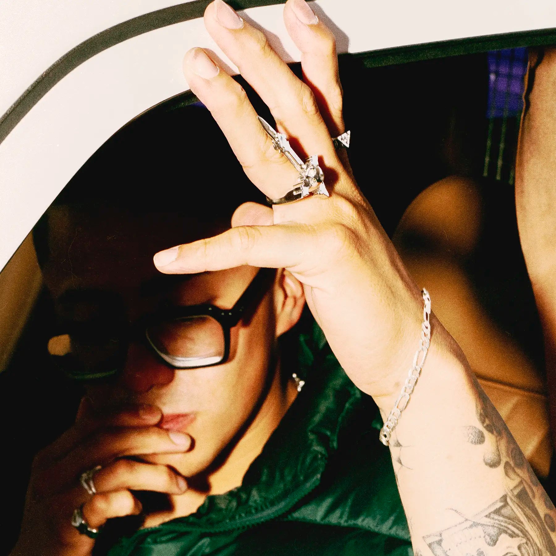 SILVER FIGARO BRACELET