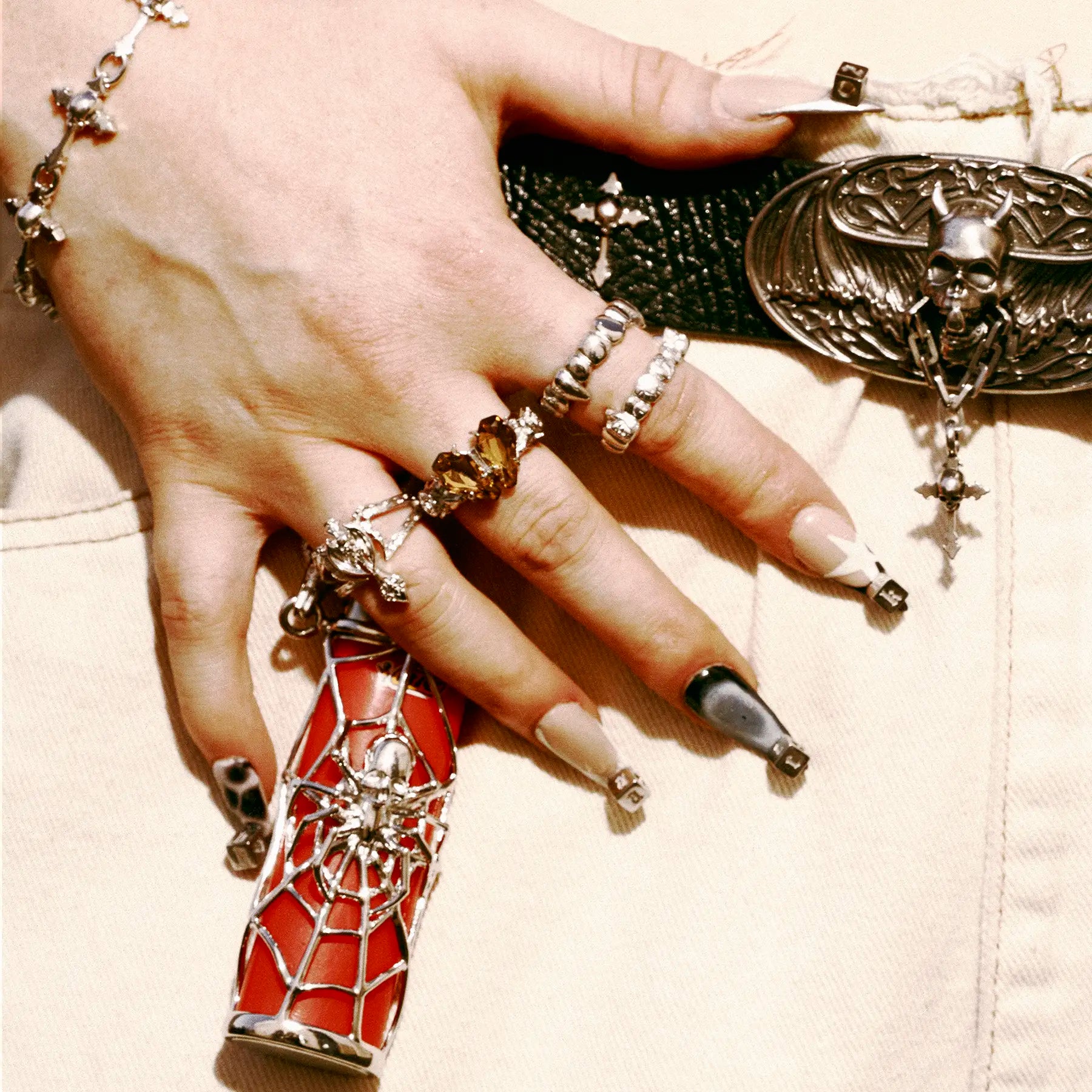 FLOODED GRILL RING - Hard Jewelry™