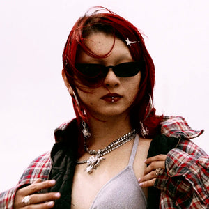 SPIDER SKULL EARRING - Hard Jewelry™