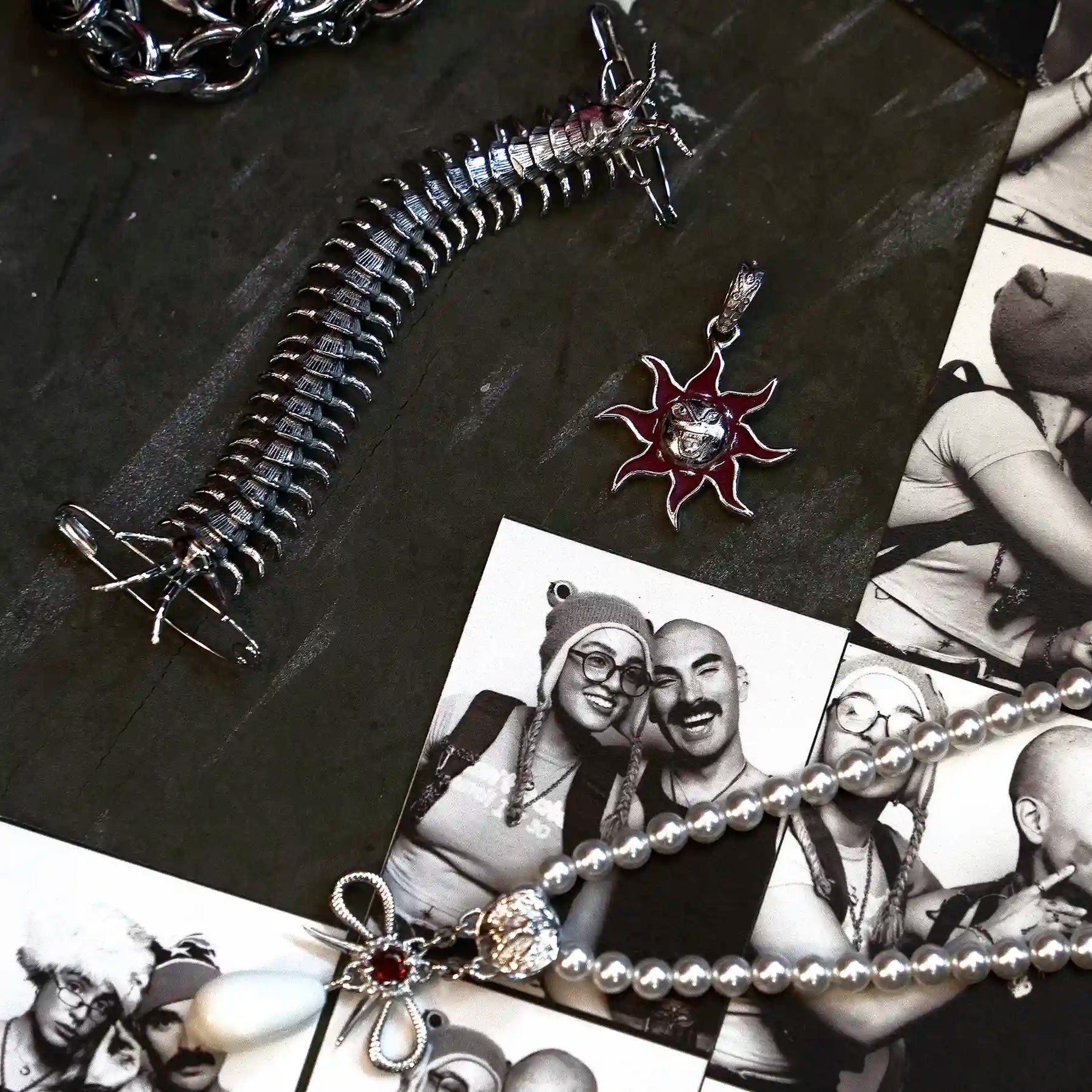 SUNNY THE SOMBER SUN PENDANT - Hard Jewelry™