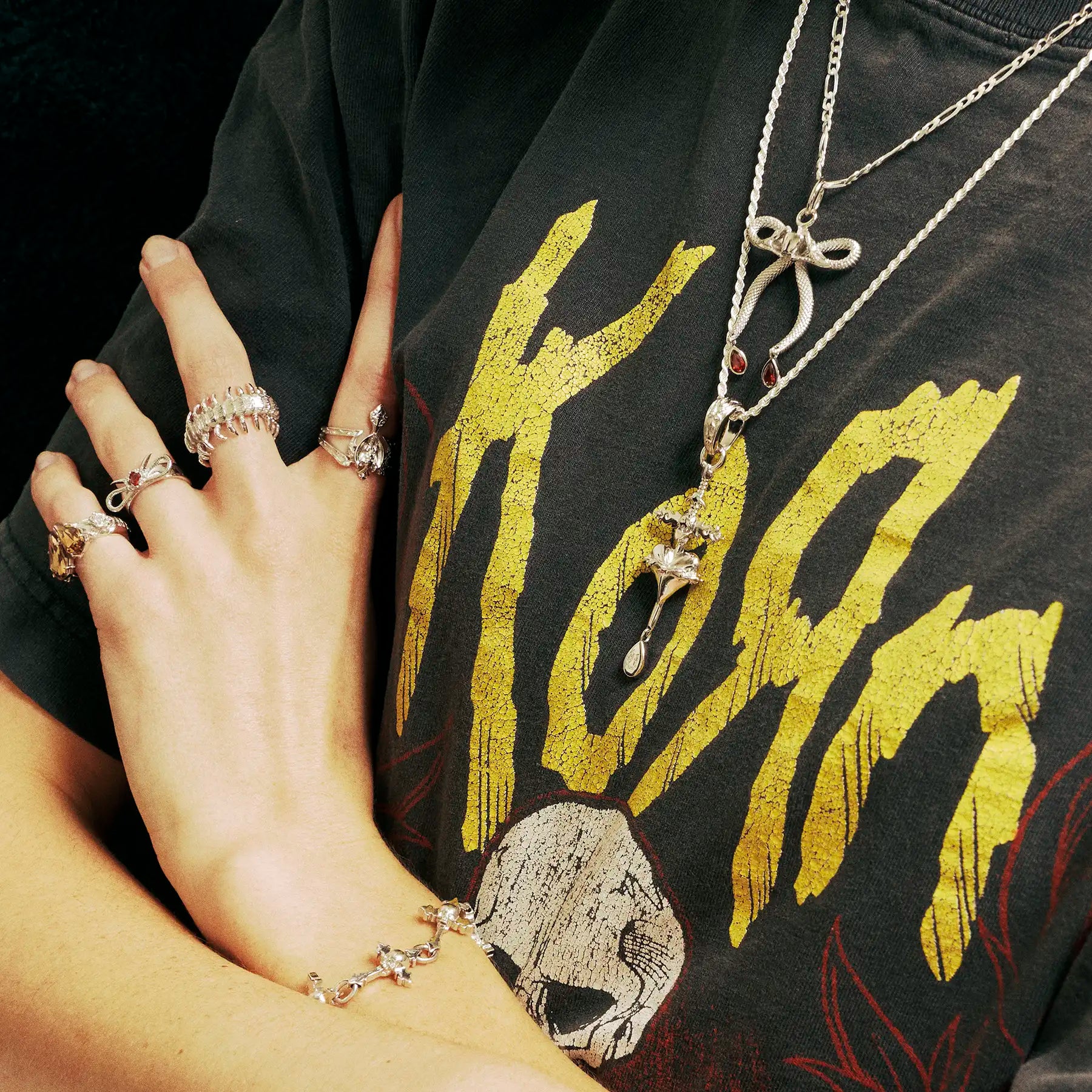 TRIBAL CROSS RING - Hard Jewelry™