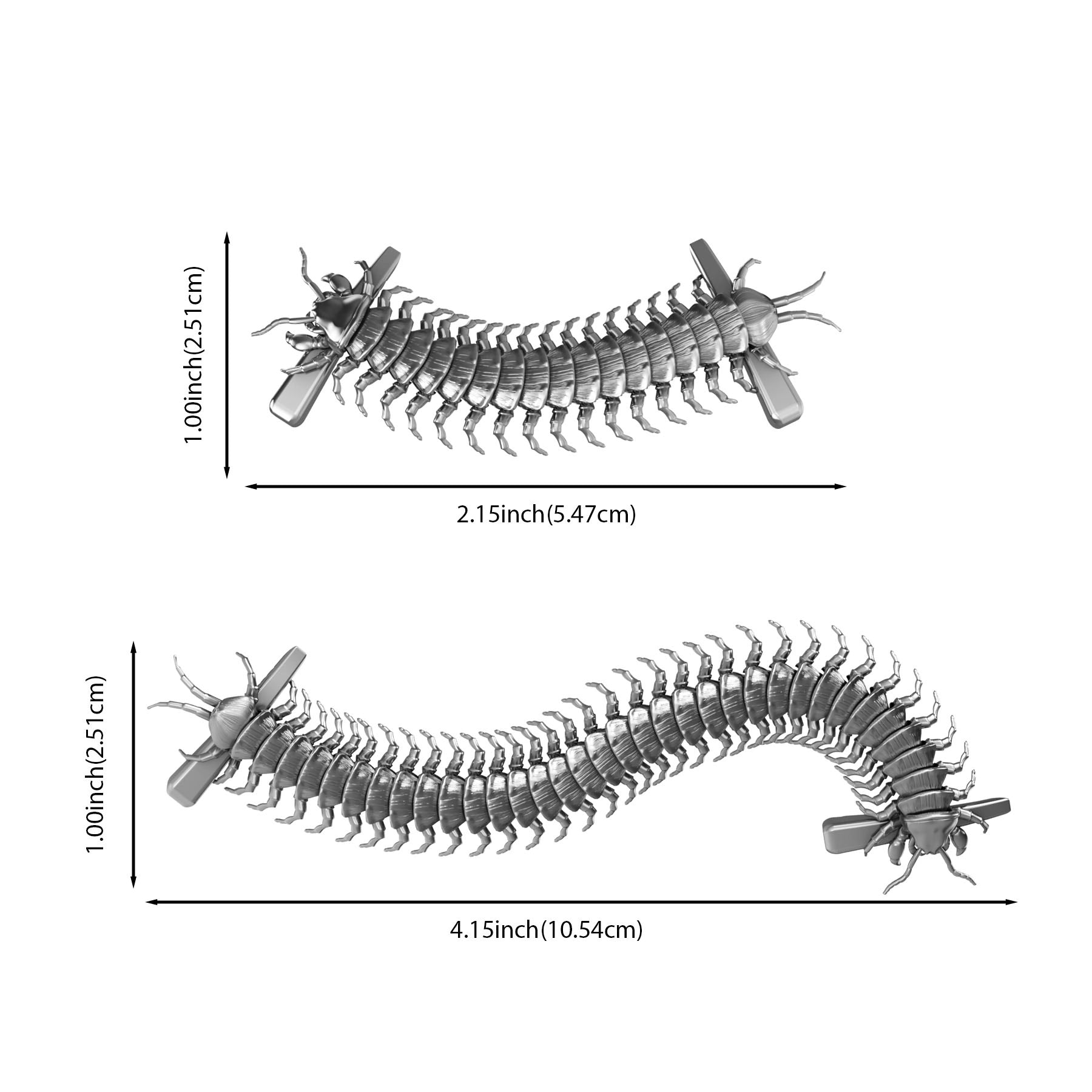 CENTIPEDE HAIRCLIP - Hard Jewelry™