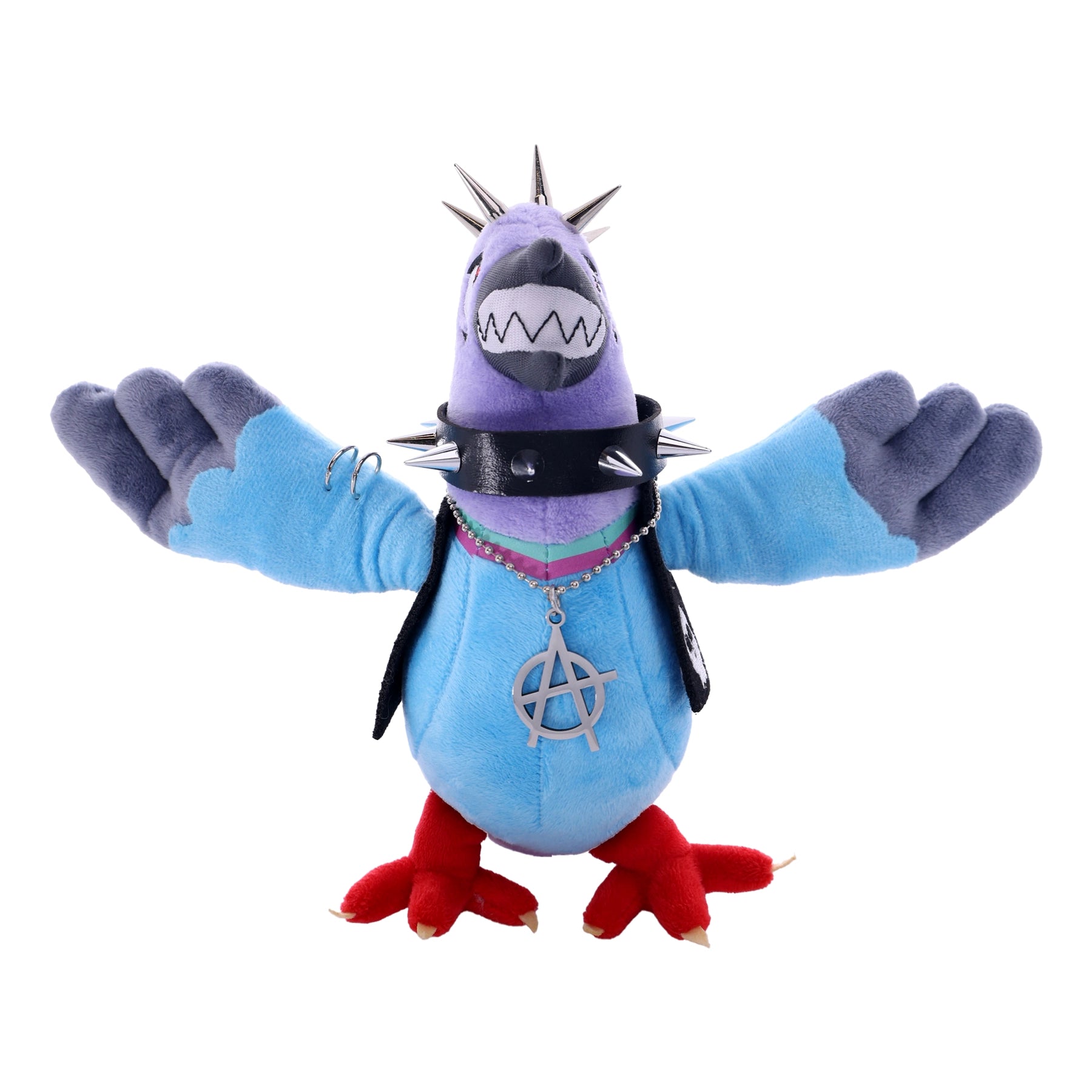 PHOENIX THE PUNK PIGEON PLUSHIE