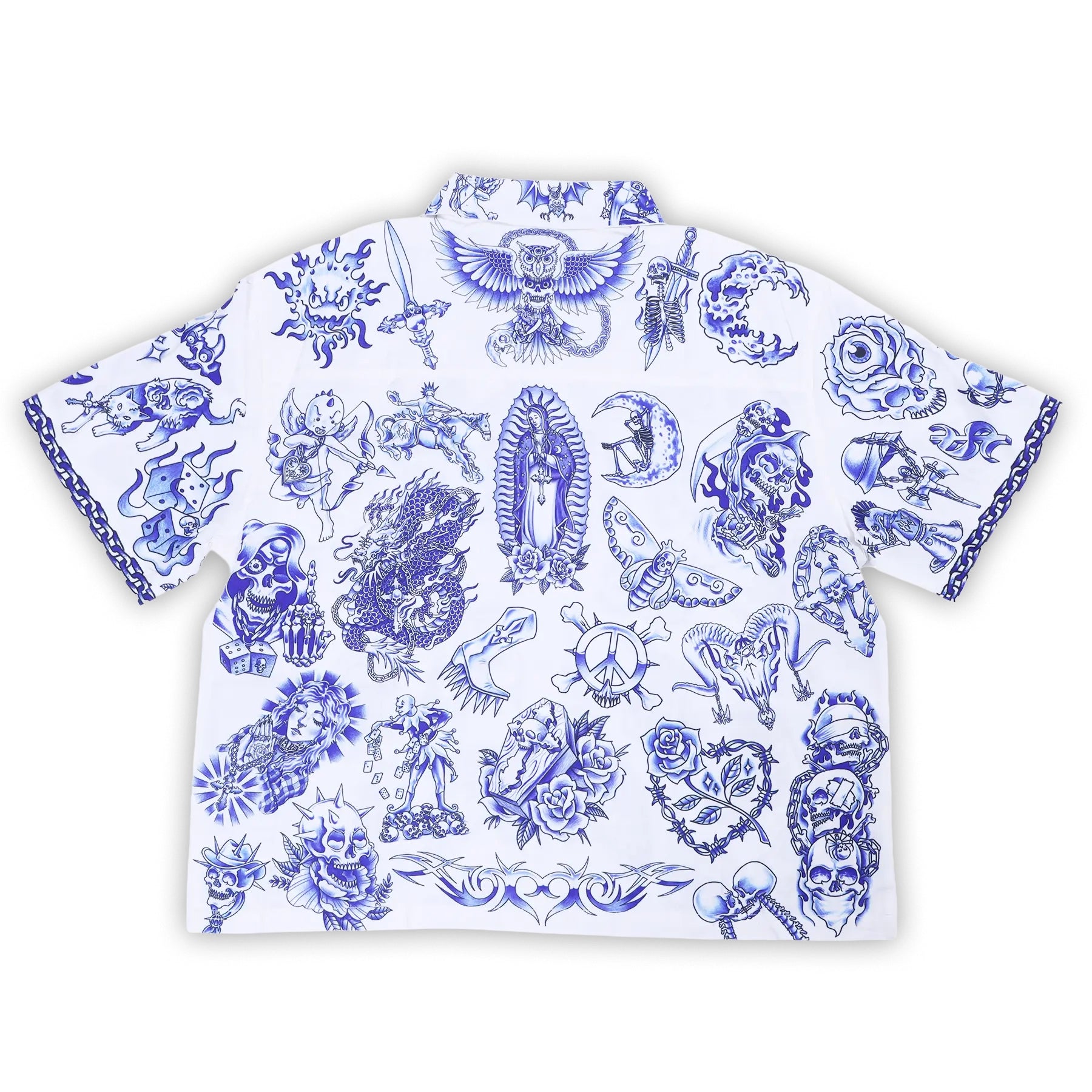 TATTOO BUTTON UP SHIRT