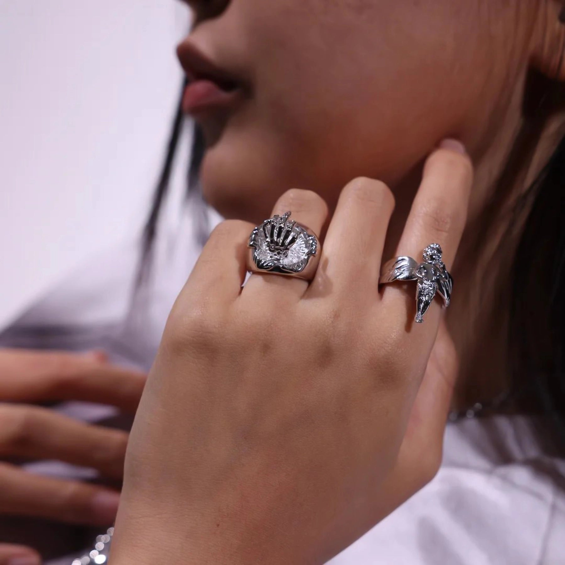 BLESSED ANGEL RING - Hard Jewelry™