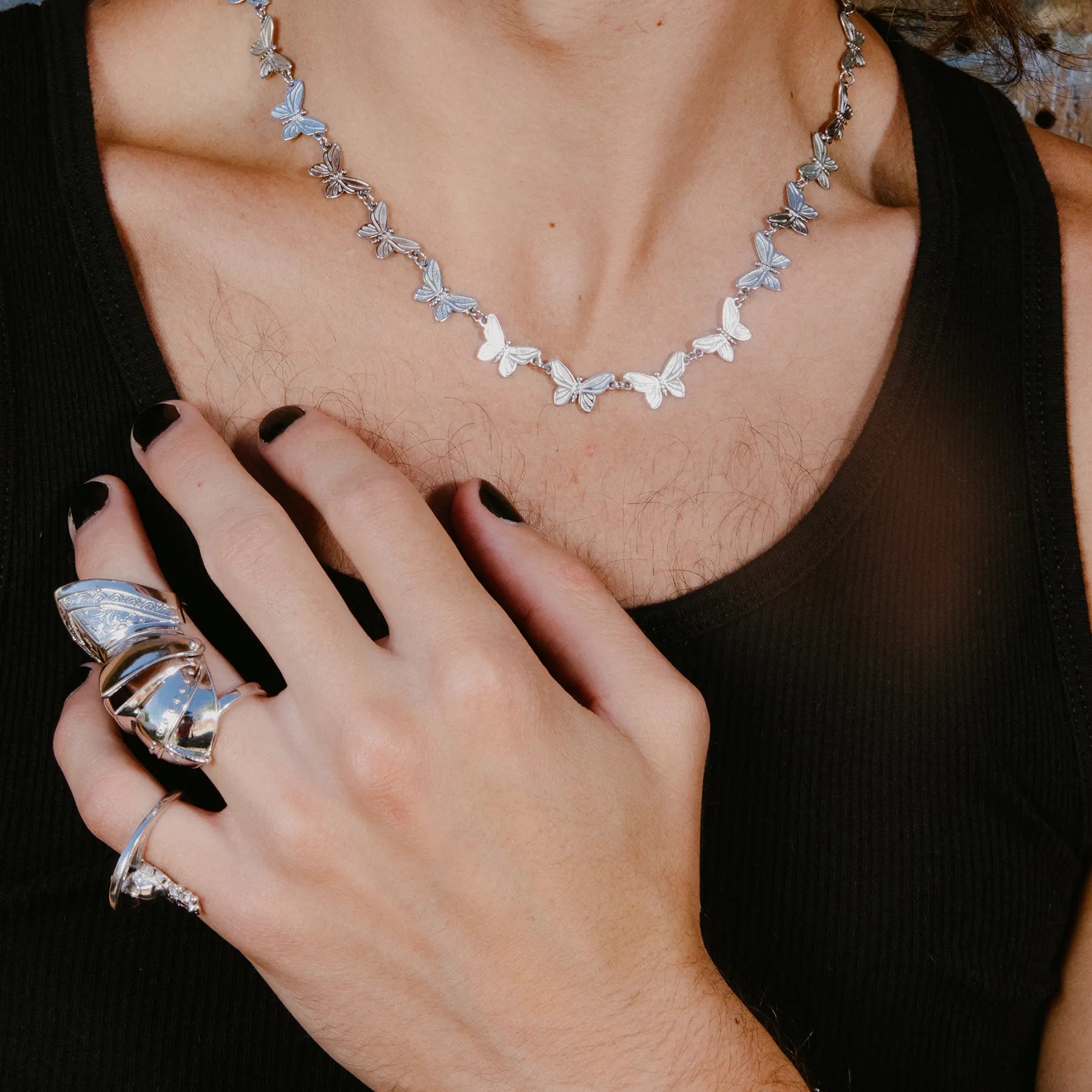 BUTTERFLY CHOKER - Hard Jewelry™