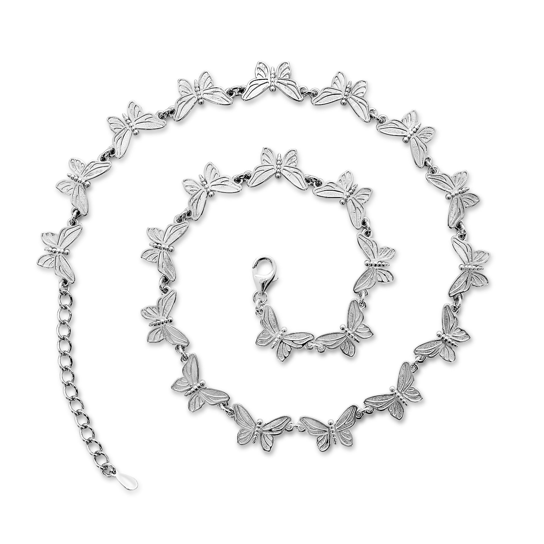 BUTTERFLY NECKLACE (ADJUSTABLE)