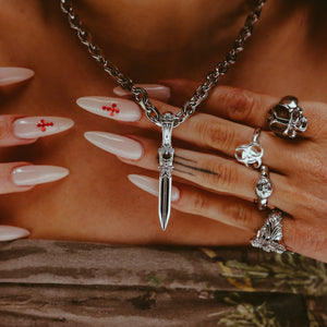 CATACOMB SWORD PENDANT - Hard Jewelry™