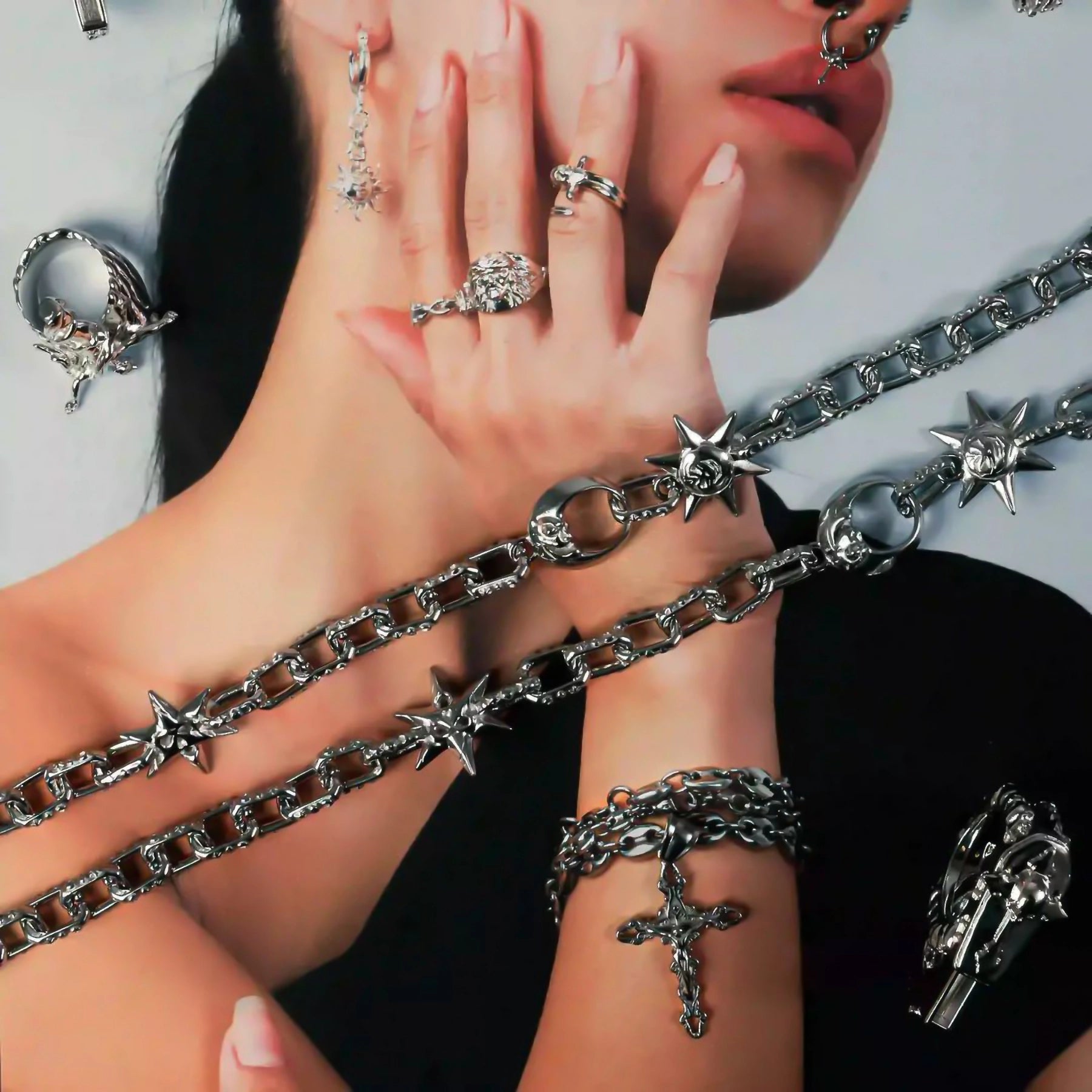 CRUCIFIX CROSS PENDANT - Hard Jewelry™