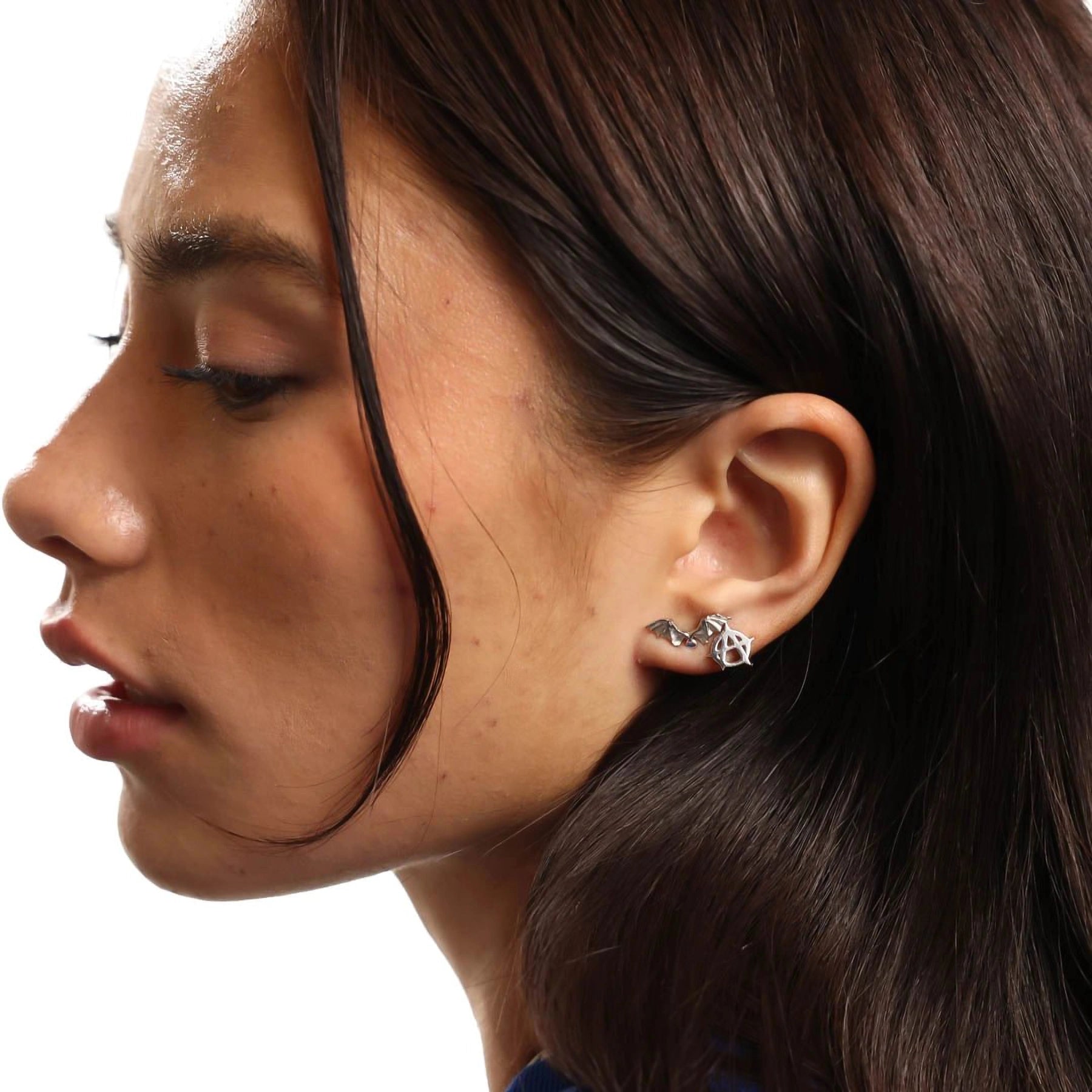 DEATHWING STUD EARRING - Hard Jewelry™