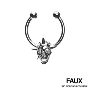 FAUX 6TH CIRCLE OF HELL SEPTUM - Hard Jewelry™