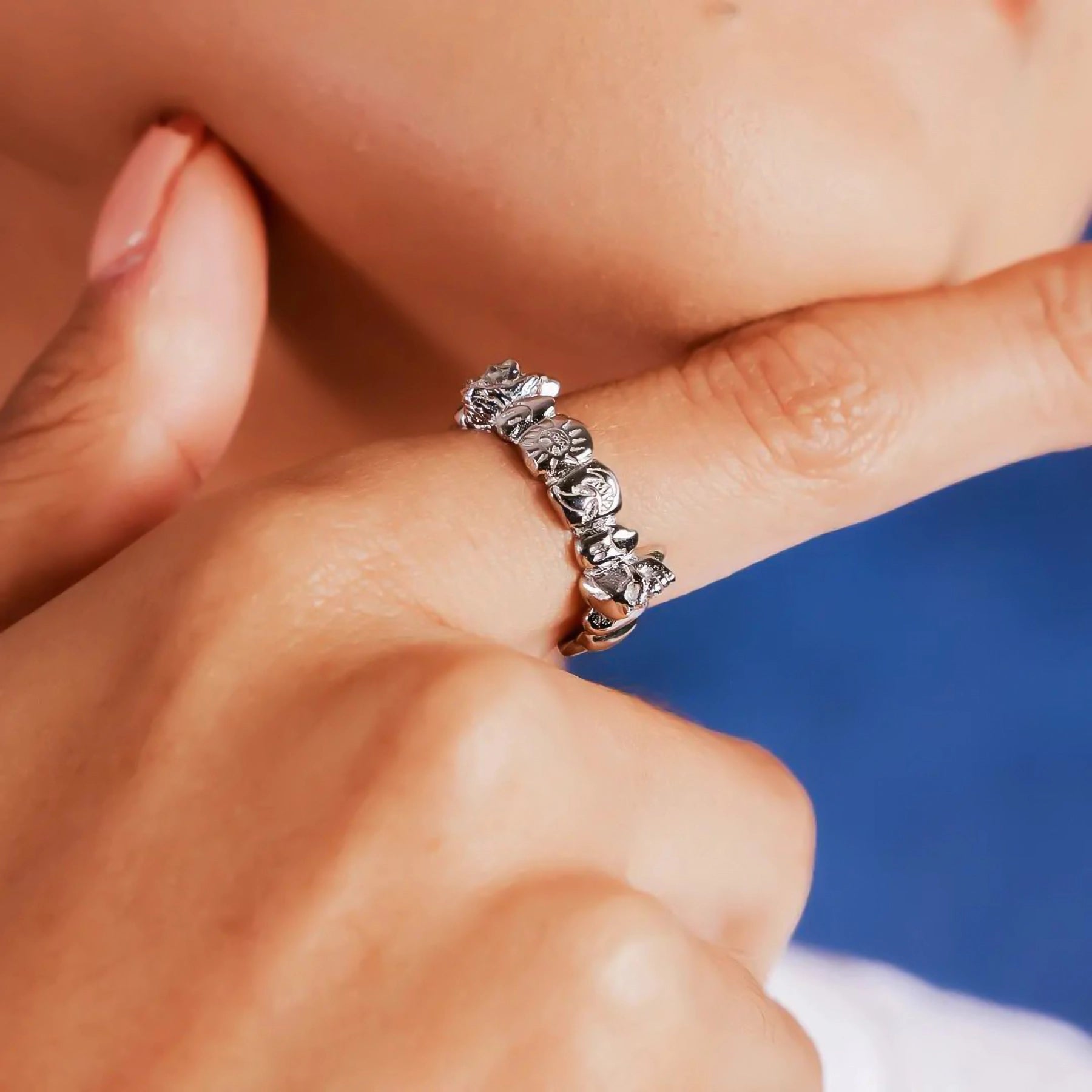 FLOODED GRILL RING - Hard Jewelry™