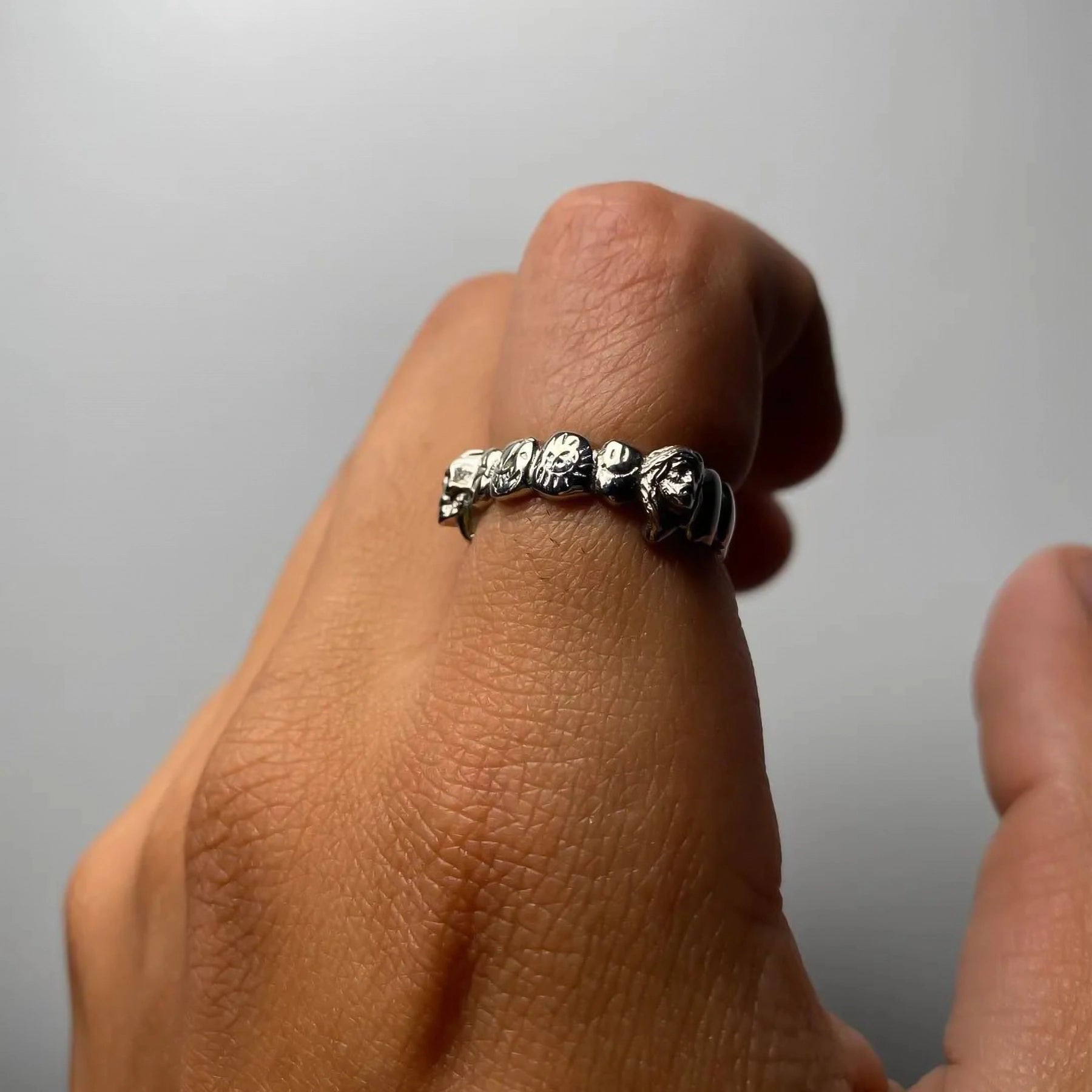 FLOODED GRILL RING - Hard Jewelry™