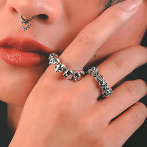 FLOODED GRILL RING - Hard Jewelry™
