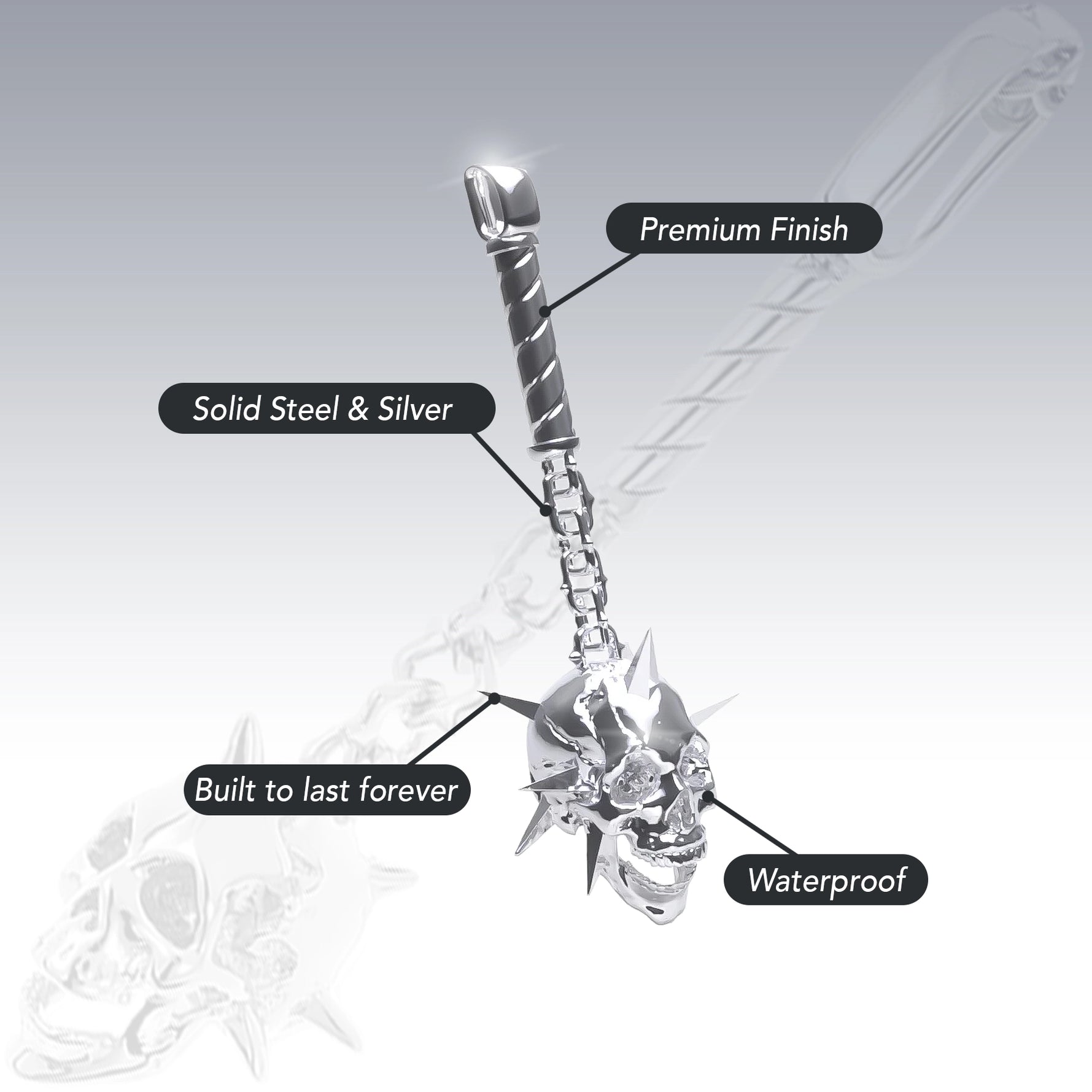 6TH CIRCLE OF HELL PENDANT