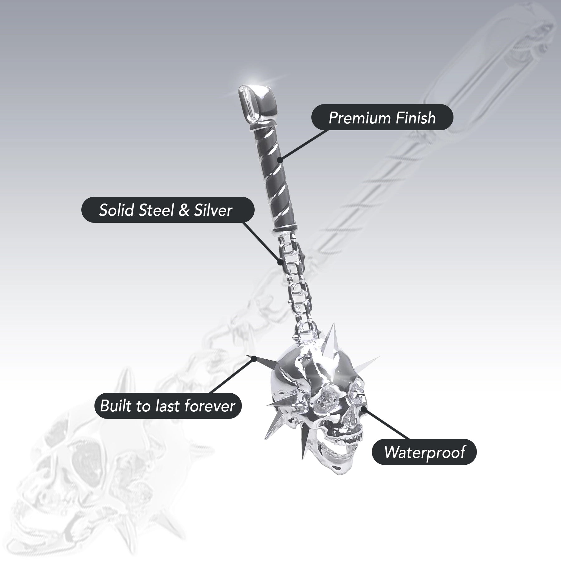 6TH CIRCLE OF HELL PENDANT