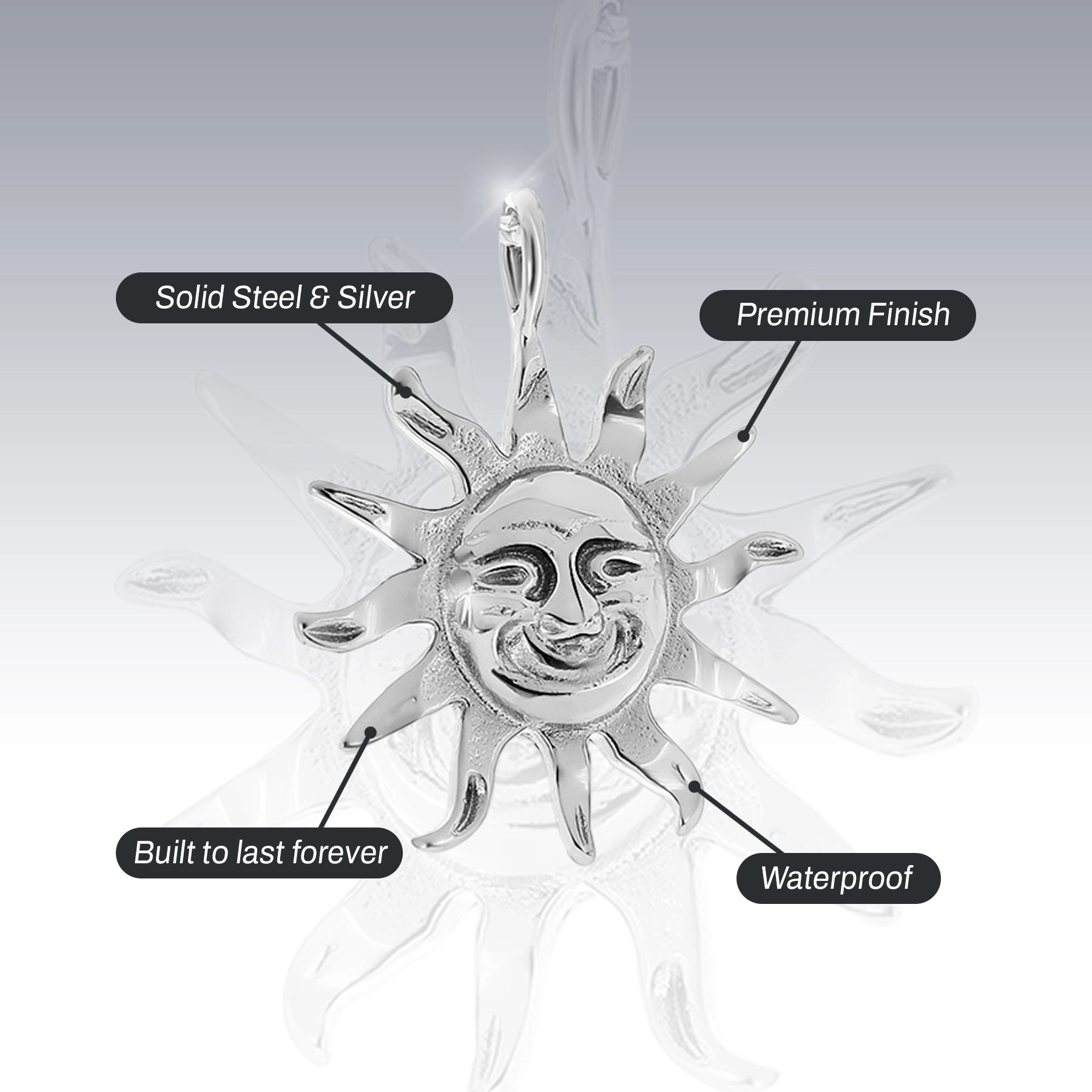 AZTEC SUN PENDANT