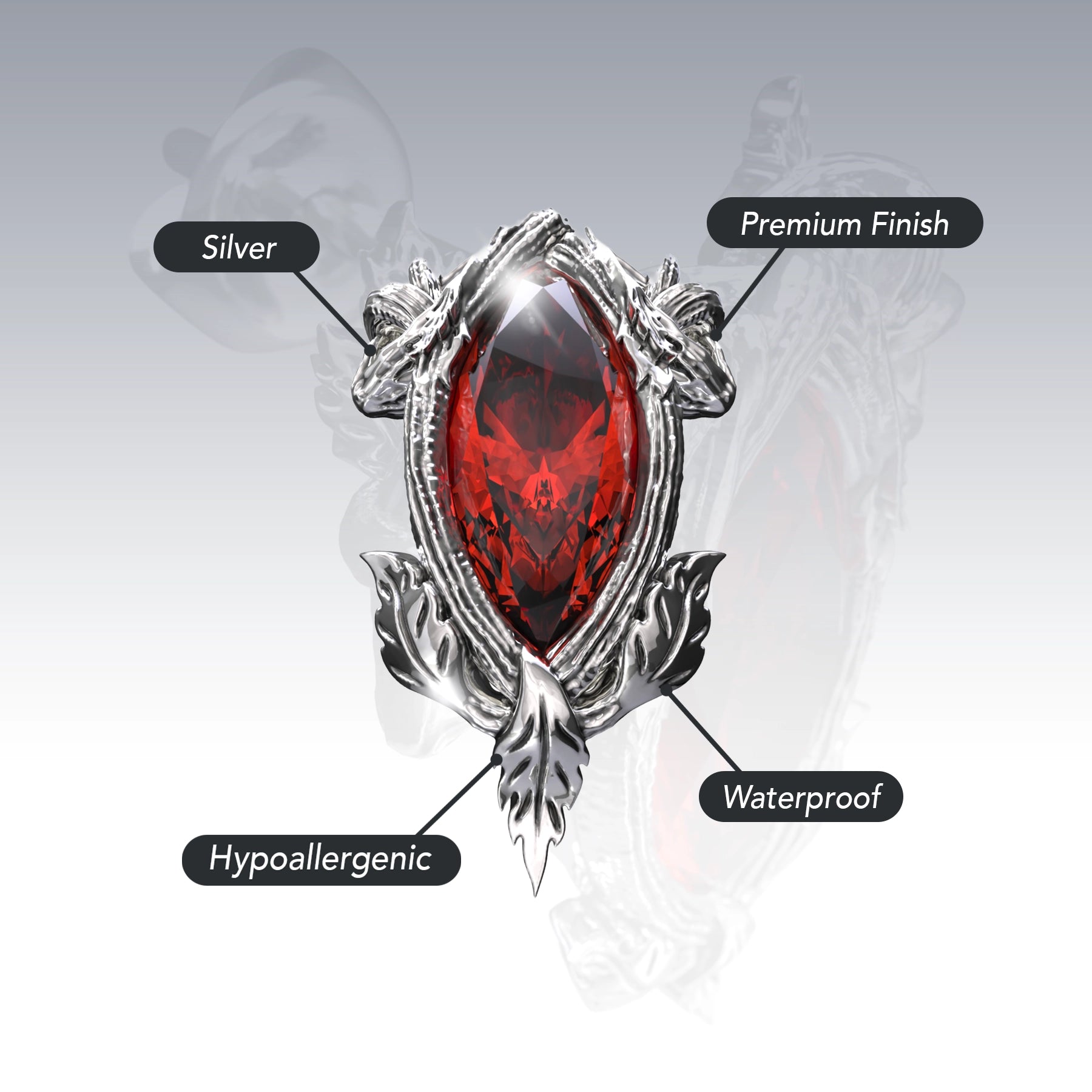 BIRTHSTONE STUD EARRING