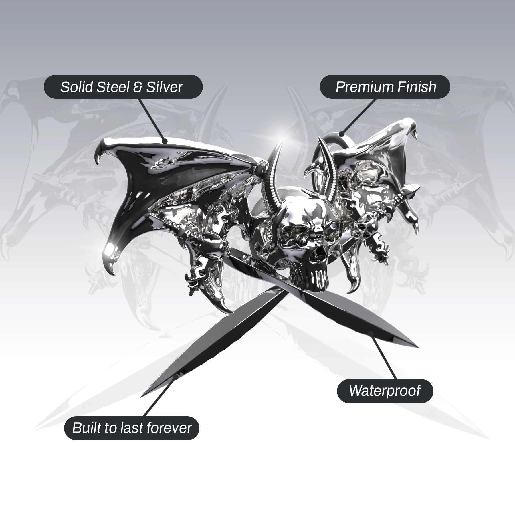 BORN HARD PENDANT