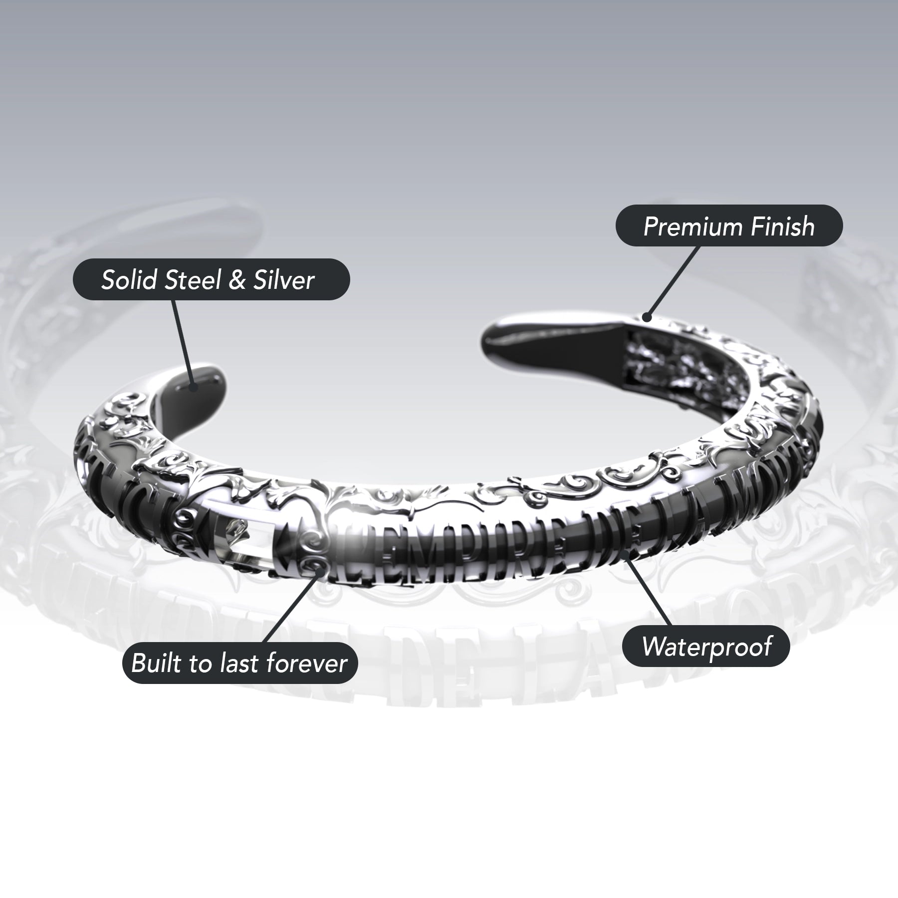 CATACOMBS BANGLE BRACELET