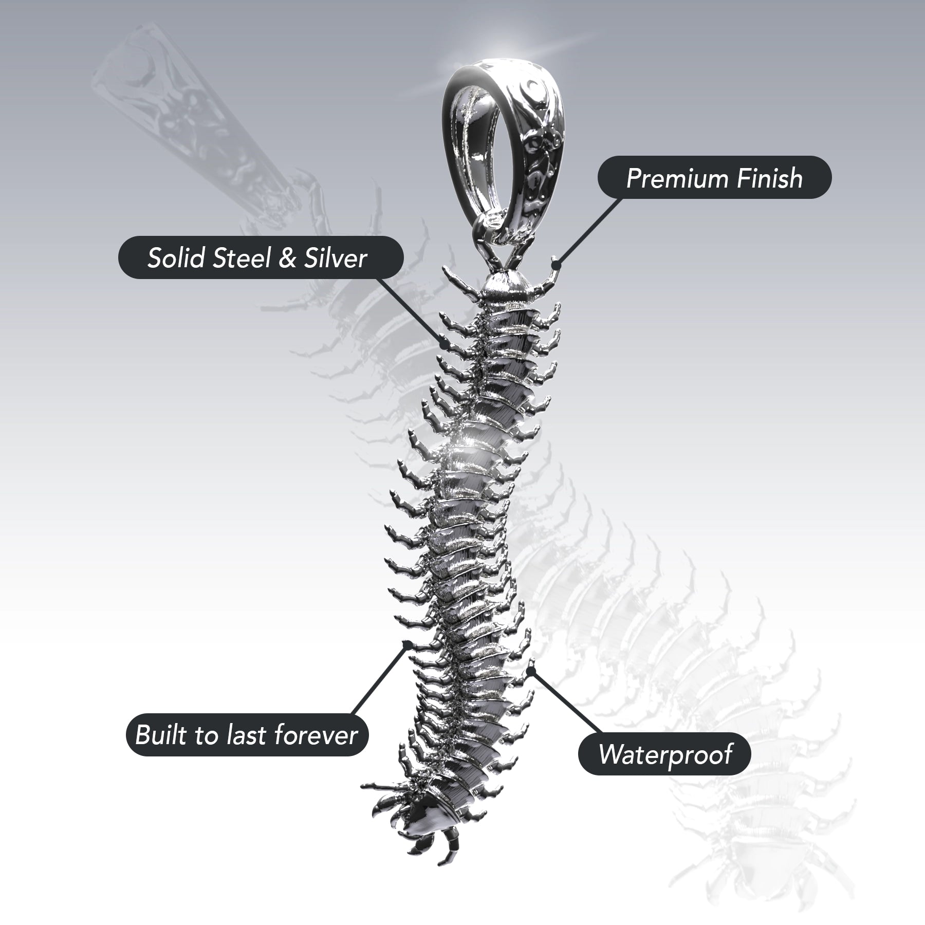 CENTIPEDE PENDANT