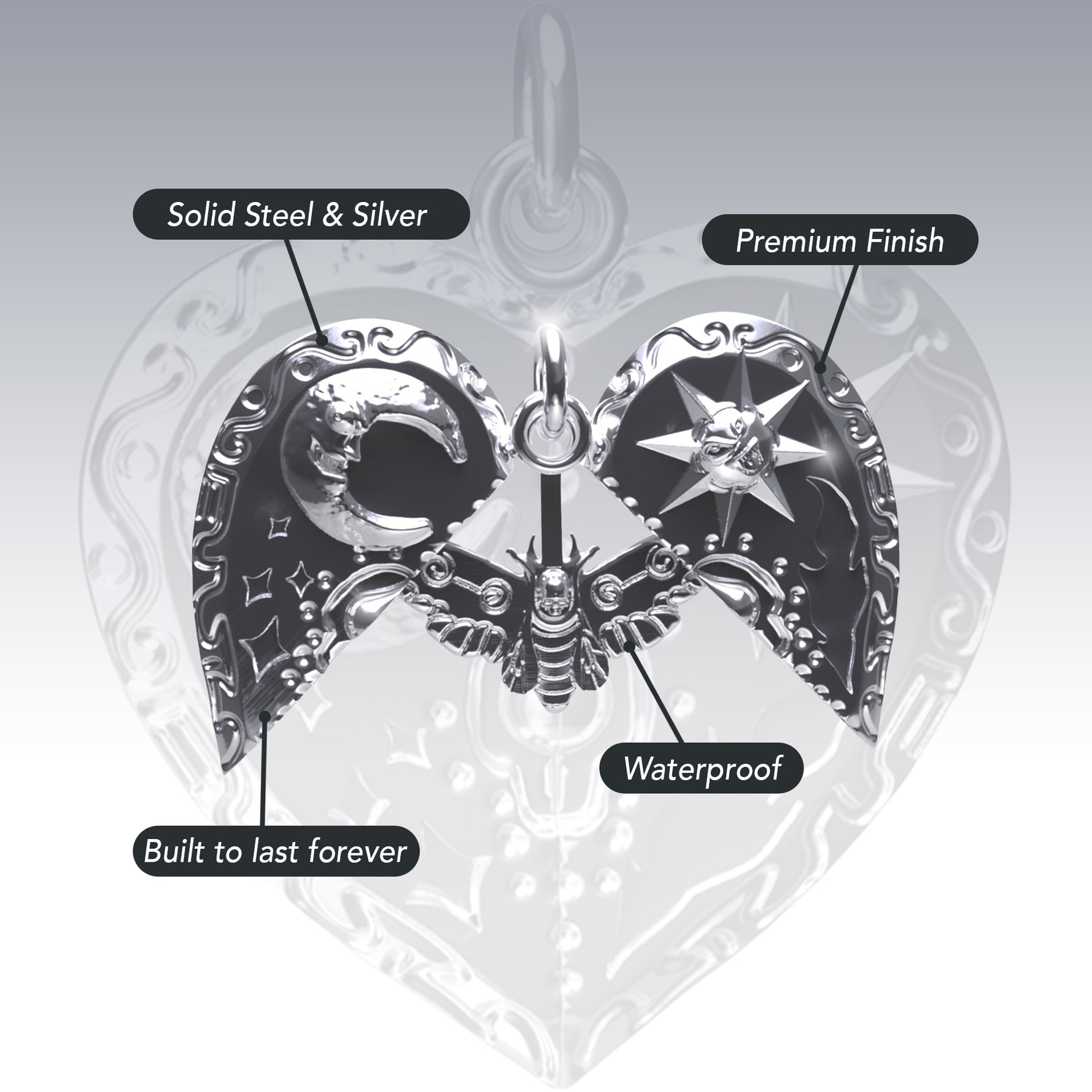 COSMIC HEART PENDANT