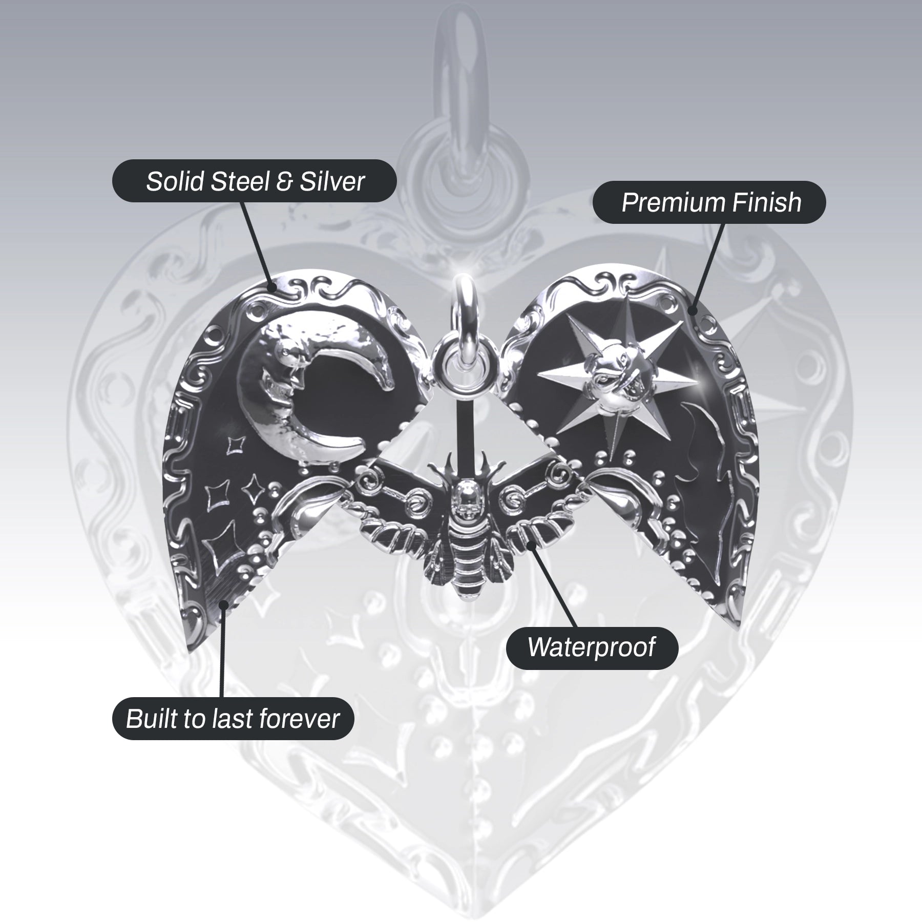 COSMIC HEART PENDANT