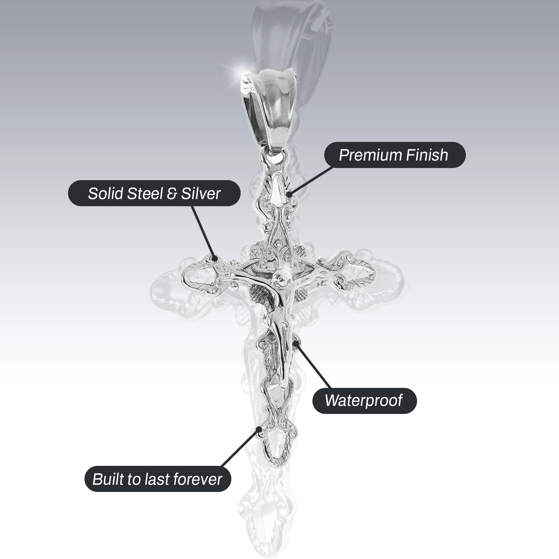 CRUCIFIX CROSS PENDANT