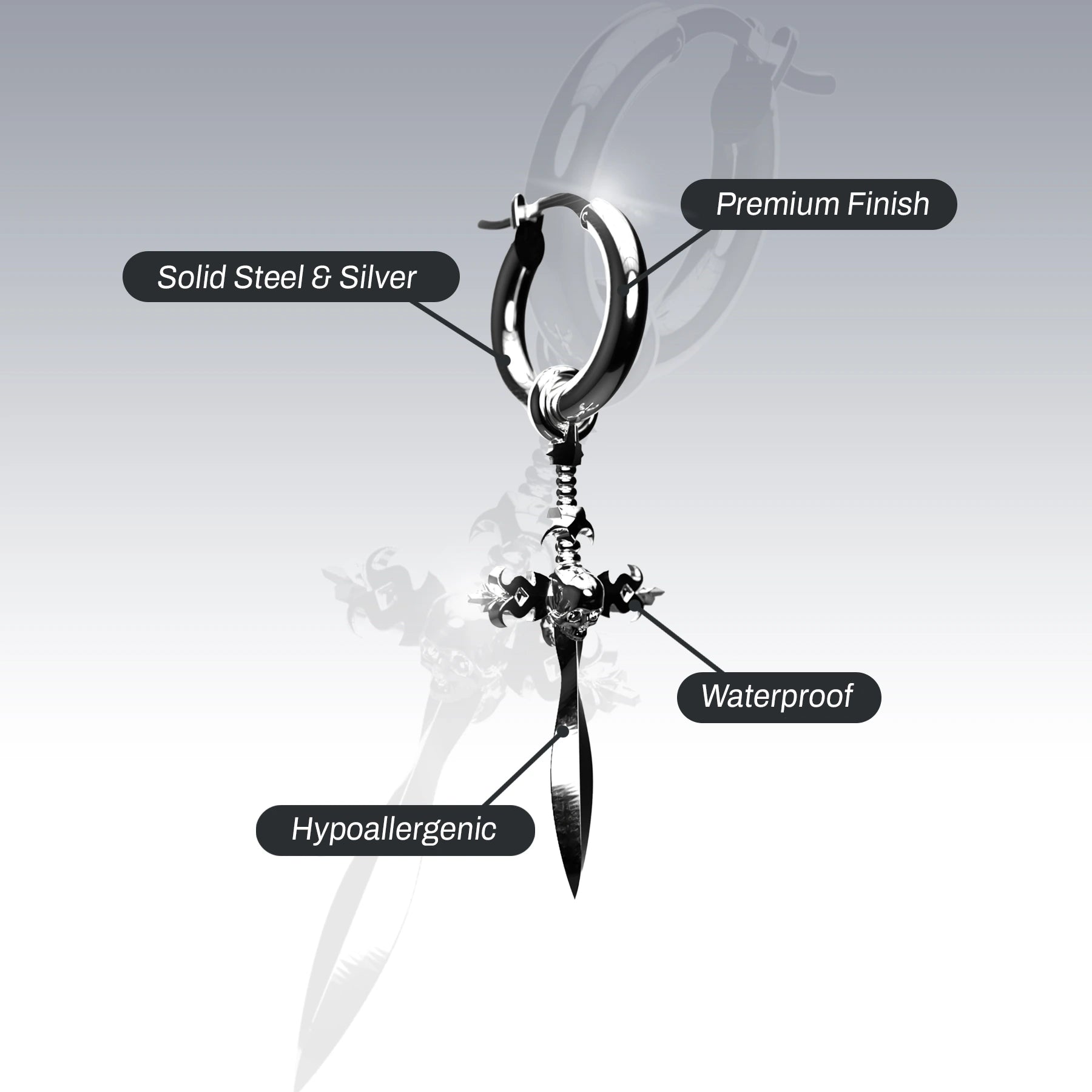 DYT SWORD EARRING
