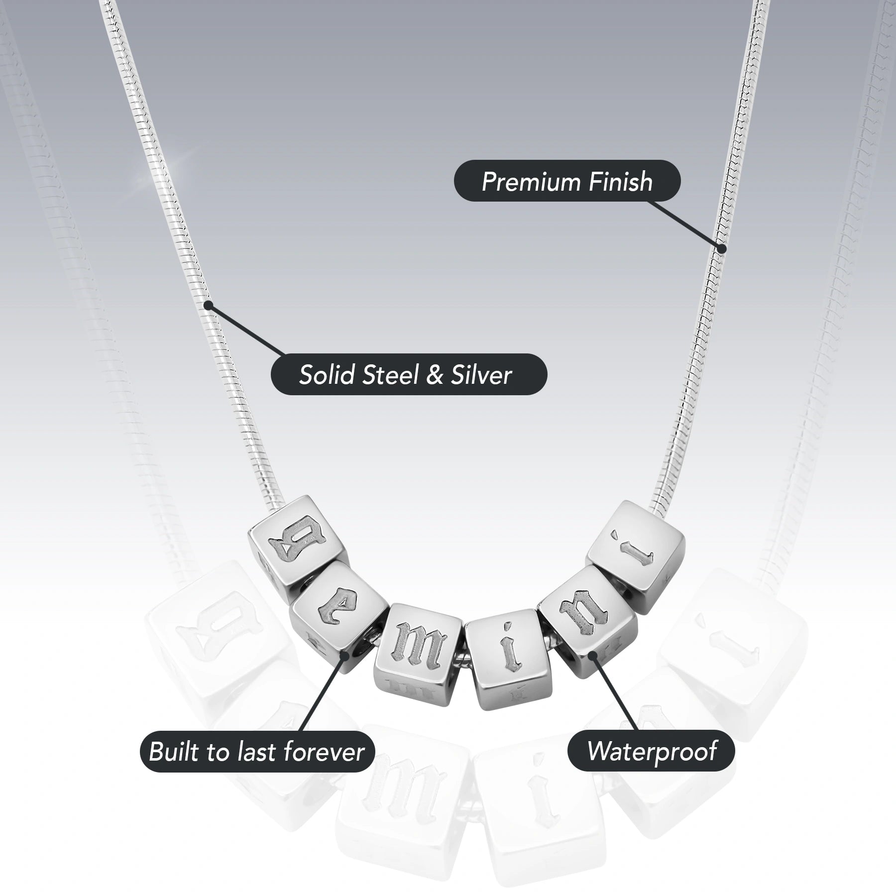 CUSTOMIZABLE FRIENDSHIP NECKLACE