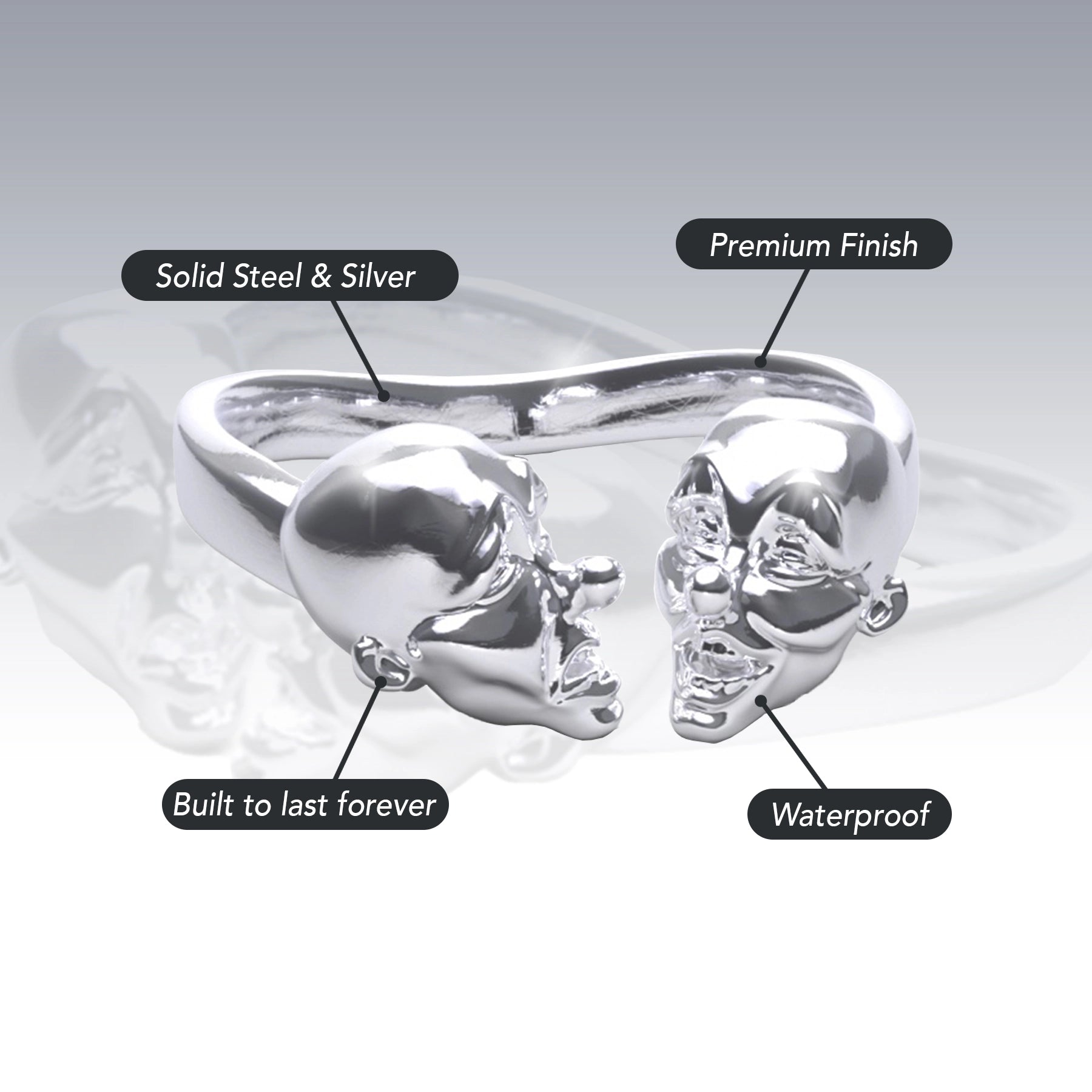 LAUGH NOW CRY LATER RING