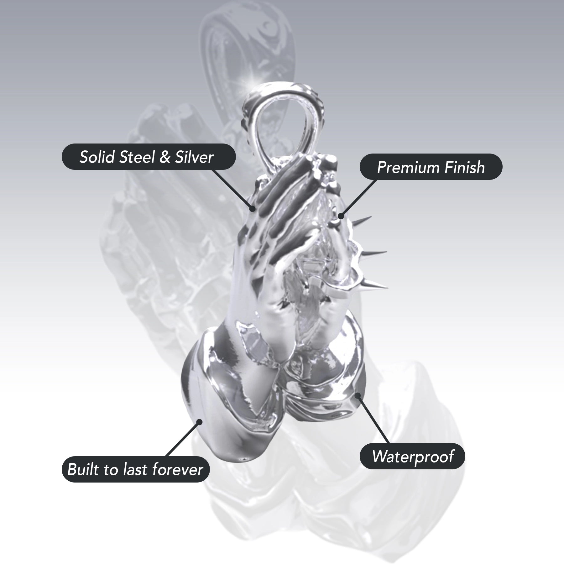 LORD, FORGIVE ME PENDANT