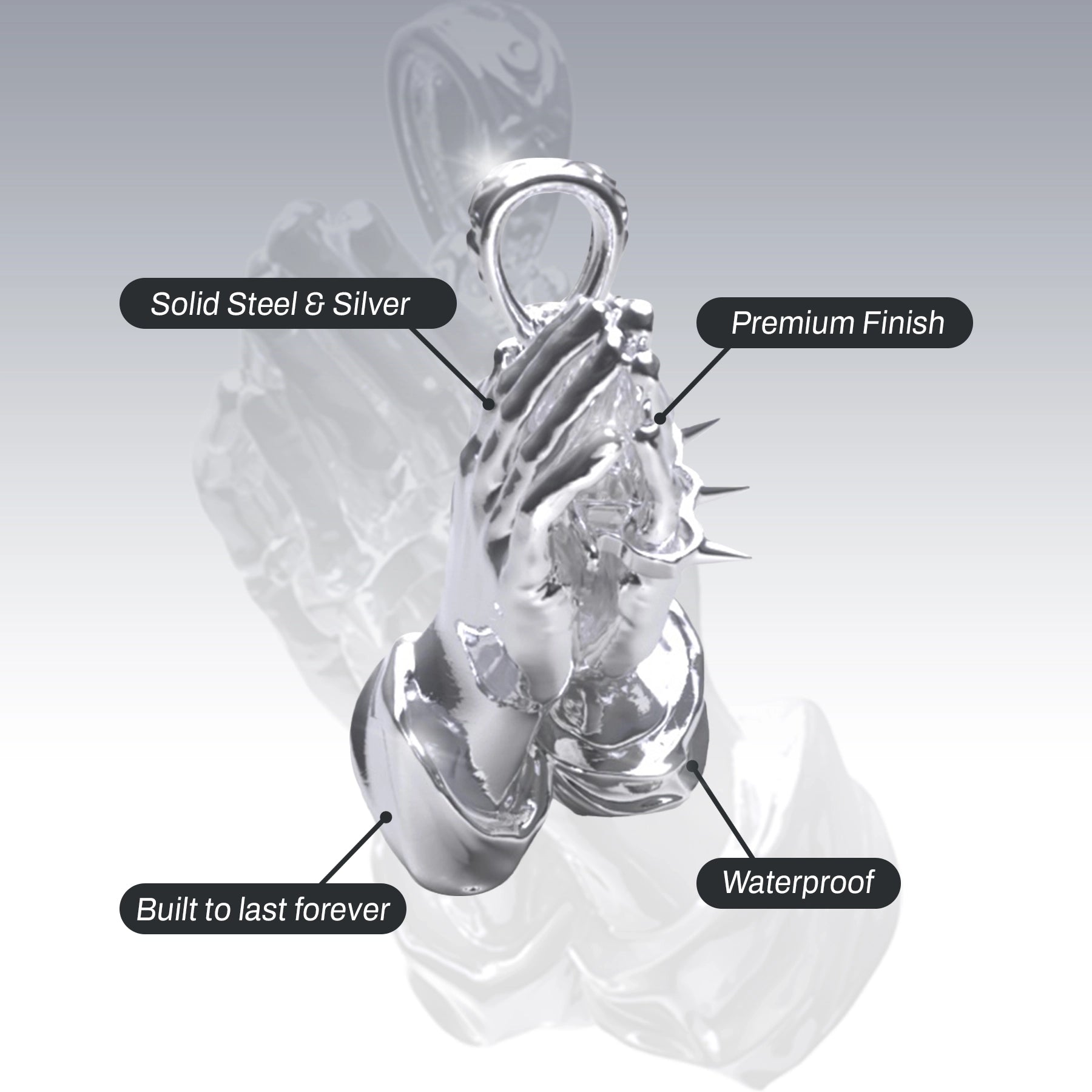 LORD, FORGIVE ME PENDANT